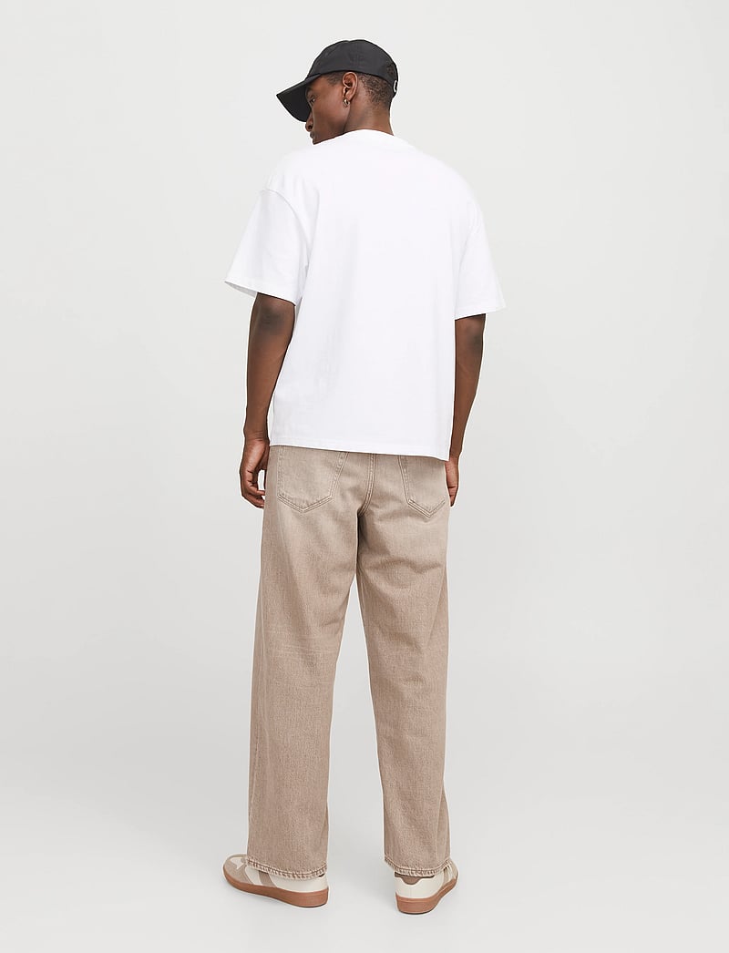 Jack & Jones - JJIDAVE JJCOOPER JOS 225 - loose jeans - light brown denim - 3