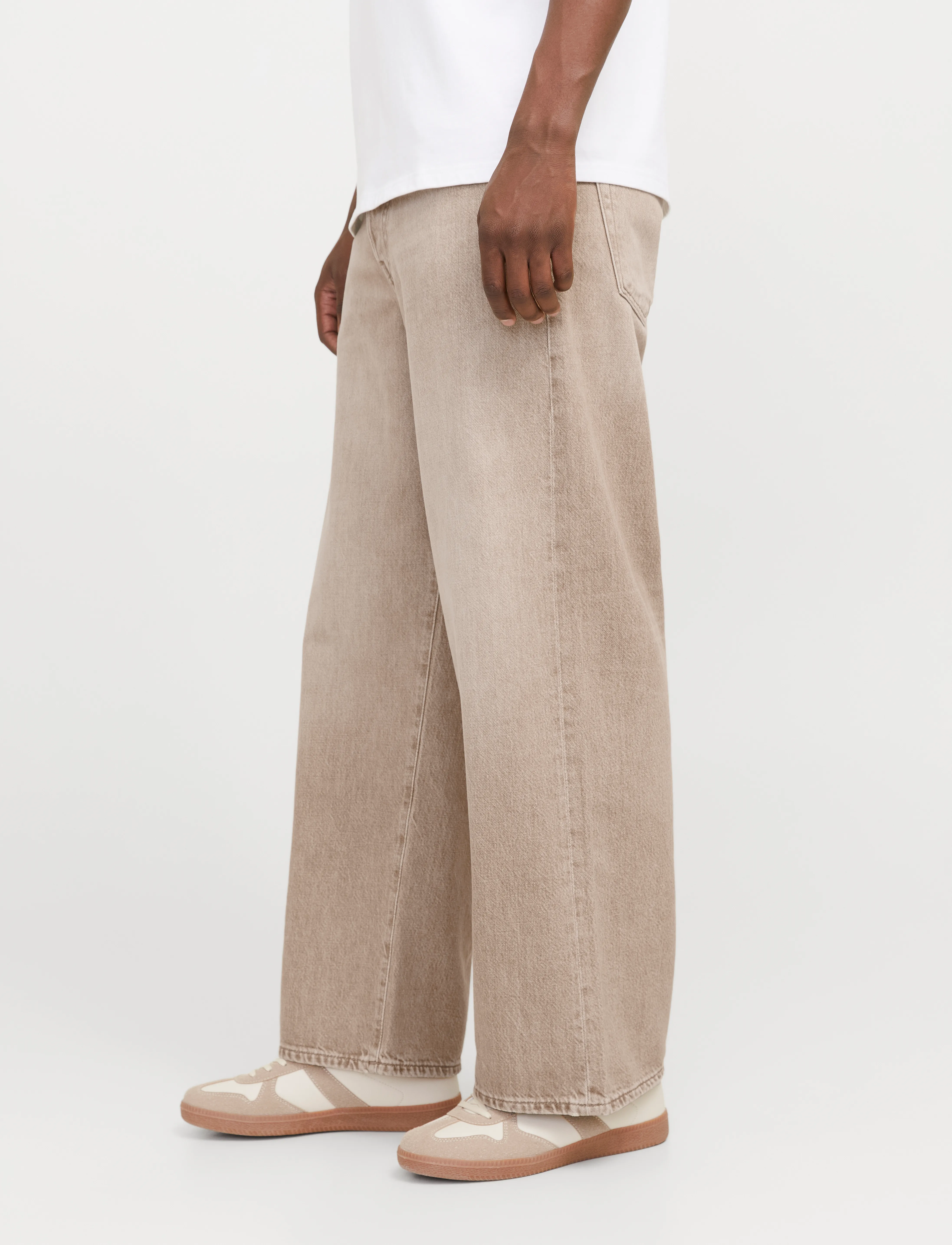 Jack & Jones - JJIDAVE JJCOOPER JOS 225 - light brown denim - 4