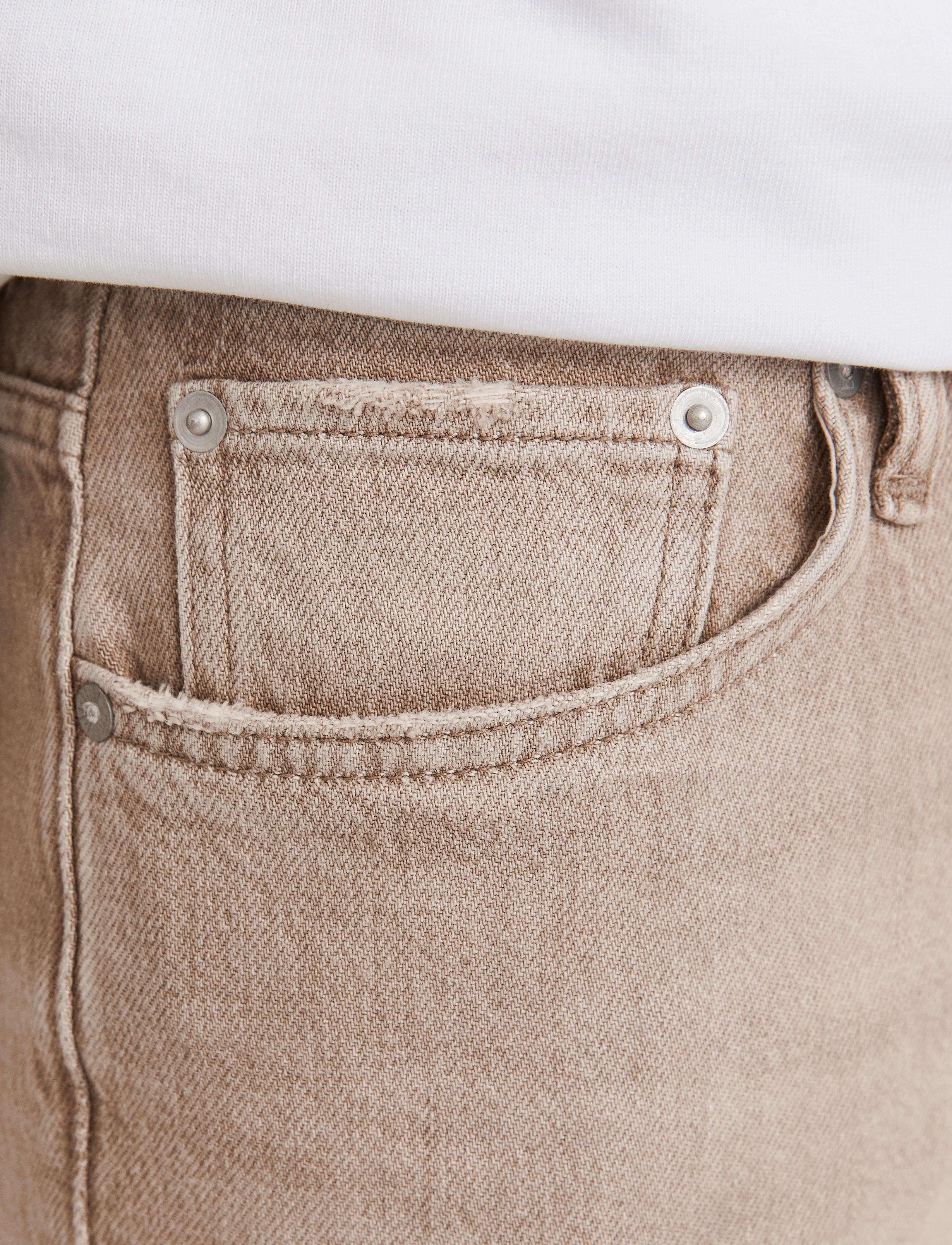 Jack & Jones - JJIDAVE JJCOOPER JOS 225 - light brown denim - 5