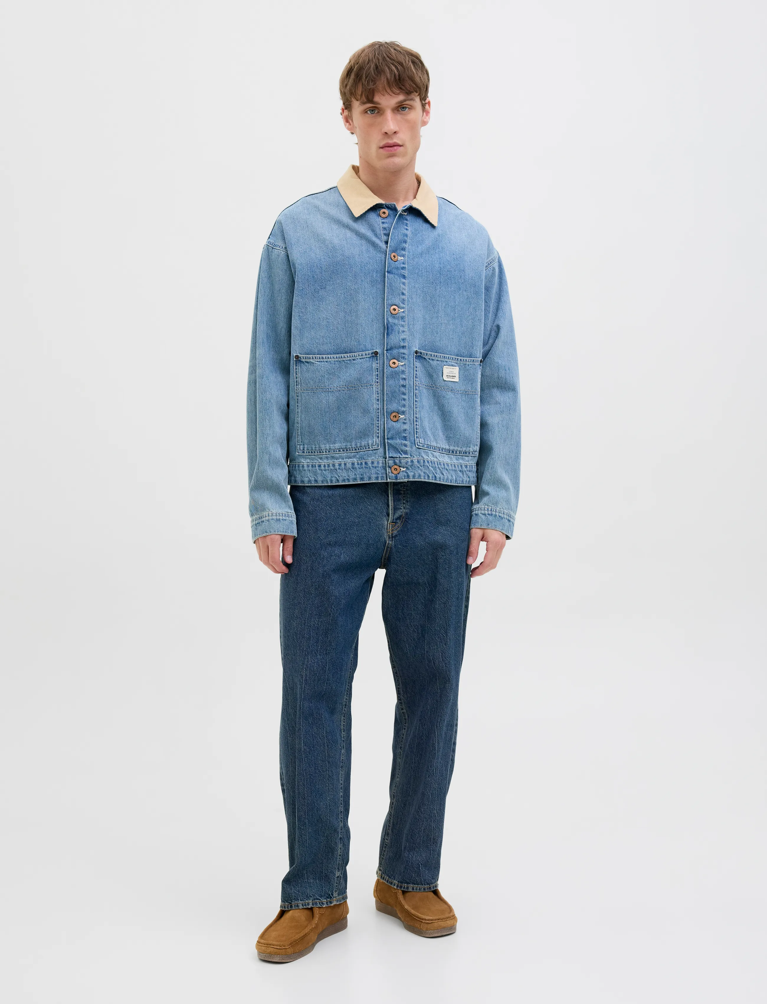 Jack & Jones - JJIEDDIE JJBASIC SQ 061 NOOS - blue denim - 4