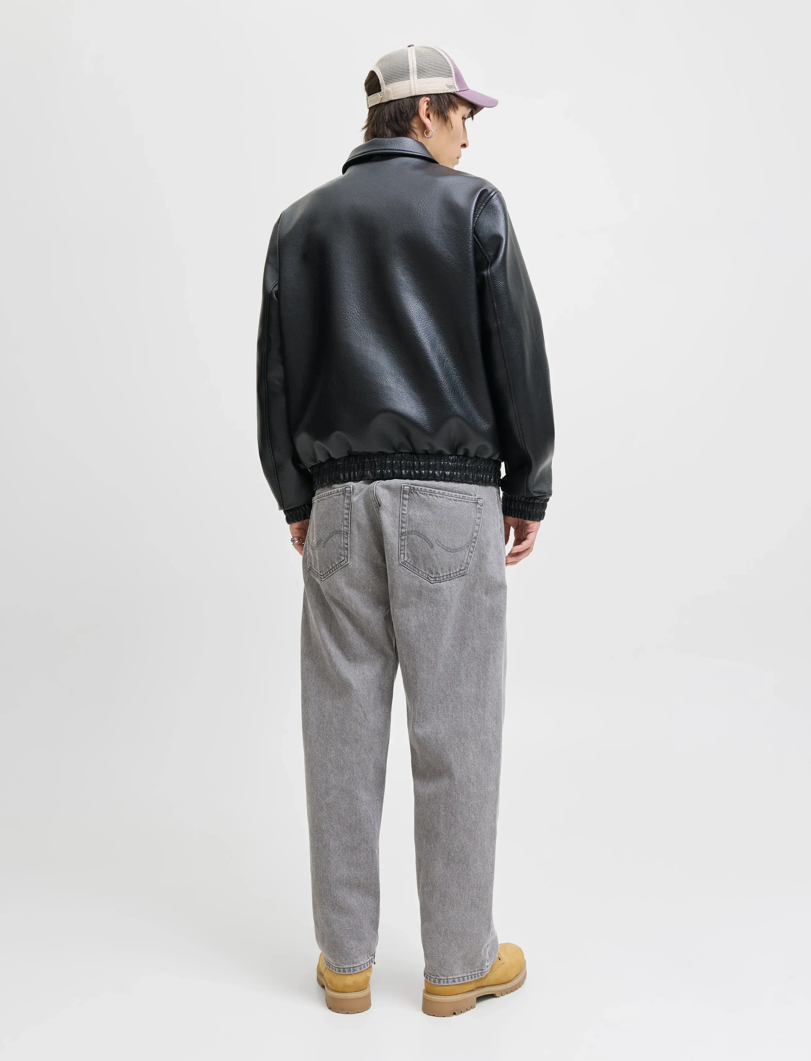Jack & Jones - JJIALEX JJBASIC SQ 067 NOOS - loose jeans - grey denim - 3