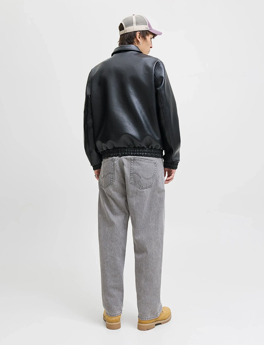 Jack & Jones - JJIALEX JJBASIC SQ 067 NOOS - loose jeans - grey denim - 3