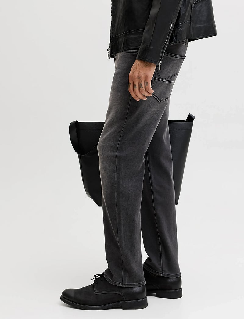 Jack & Jones - JJIMIKE JJFOX I.K SQ 426 NOOS - tapered jeans - black denim - 5