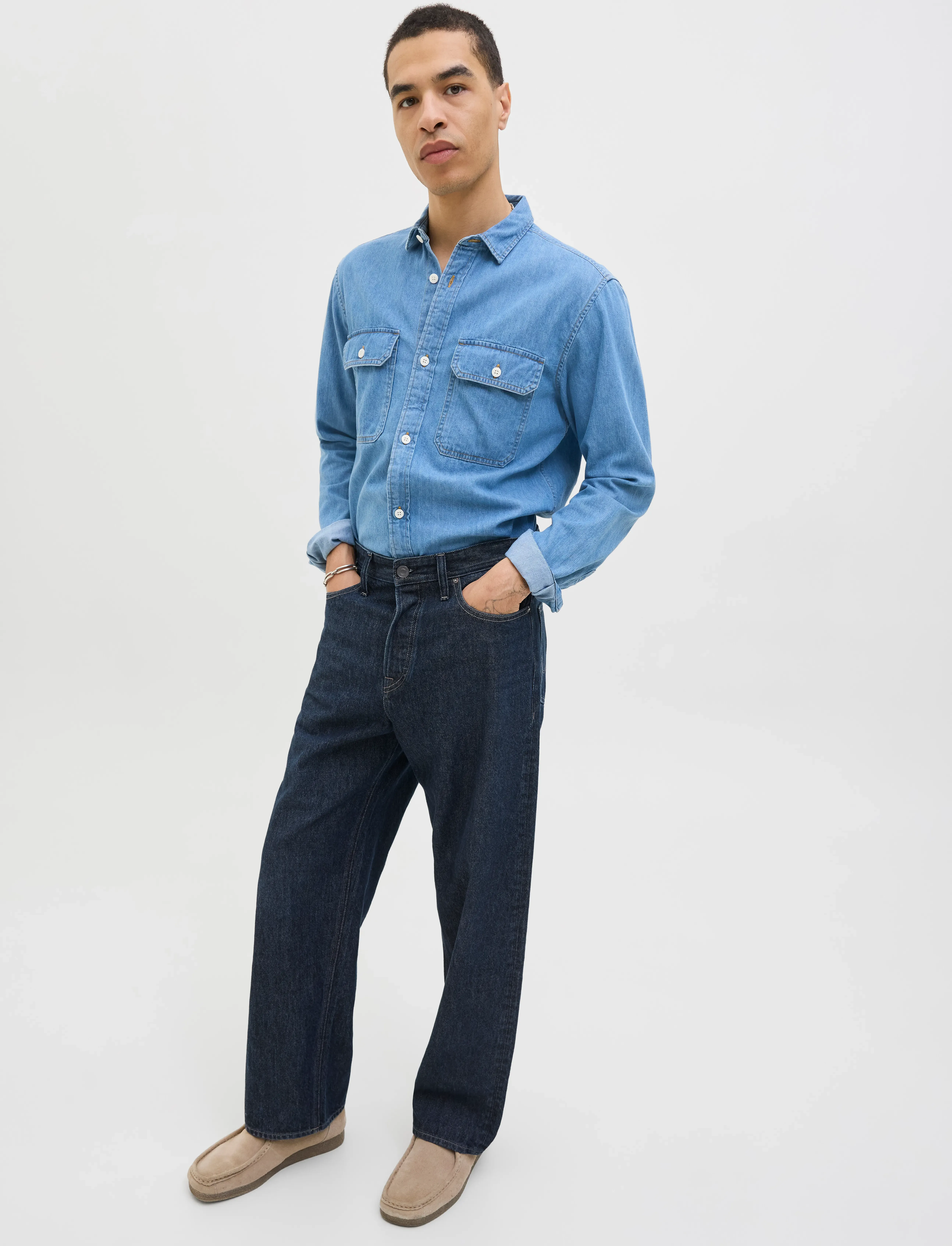 Jack & Jones JJIALEX JJORIGINAL AM 899 NOOS - Streetstyle - BLUE DENIM / blue