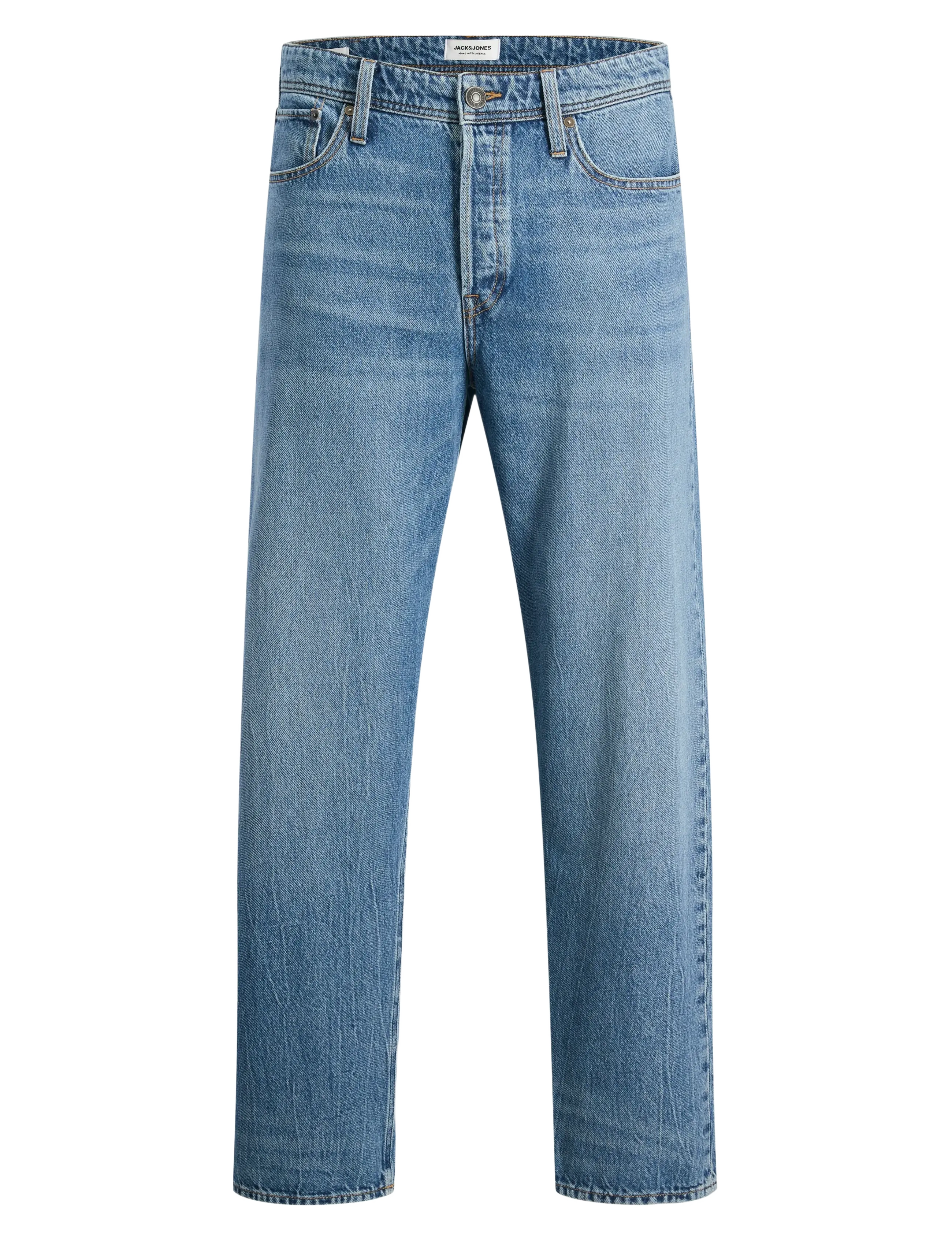 Jack & Jones - JJIEDDIE JJORIGINAL SQ 229 - loose jeans - blue denim - 1