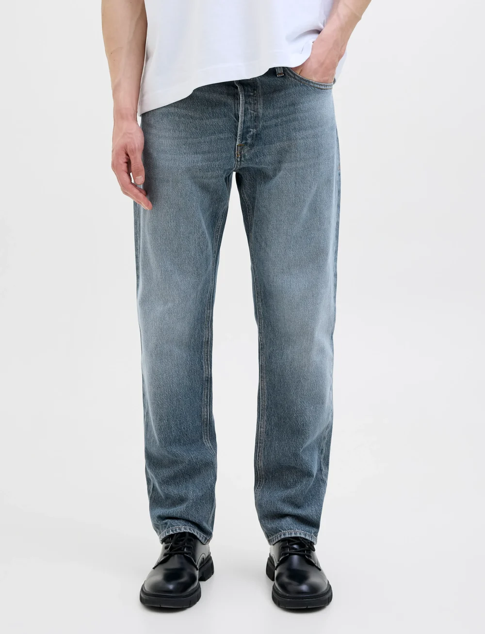 Jack & Jones - JJICHRIS JJORIGINAL SBD 032 NOOS - regular jeans - blue denim - 0