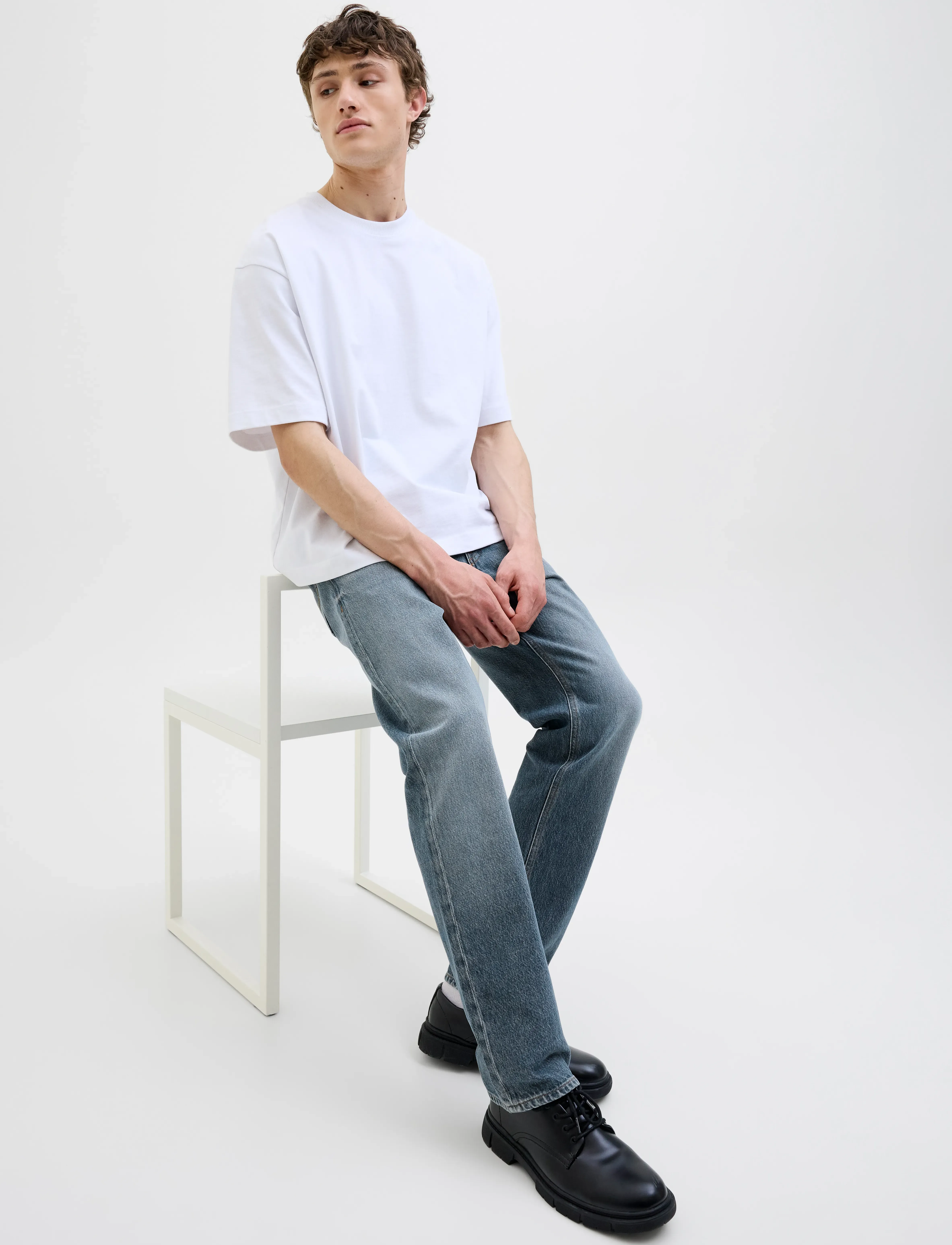 Jack & Jones JJICHRIS JJORIGINAL SBD 032 NOOS - Jeans - BLUE DENIM / blue