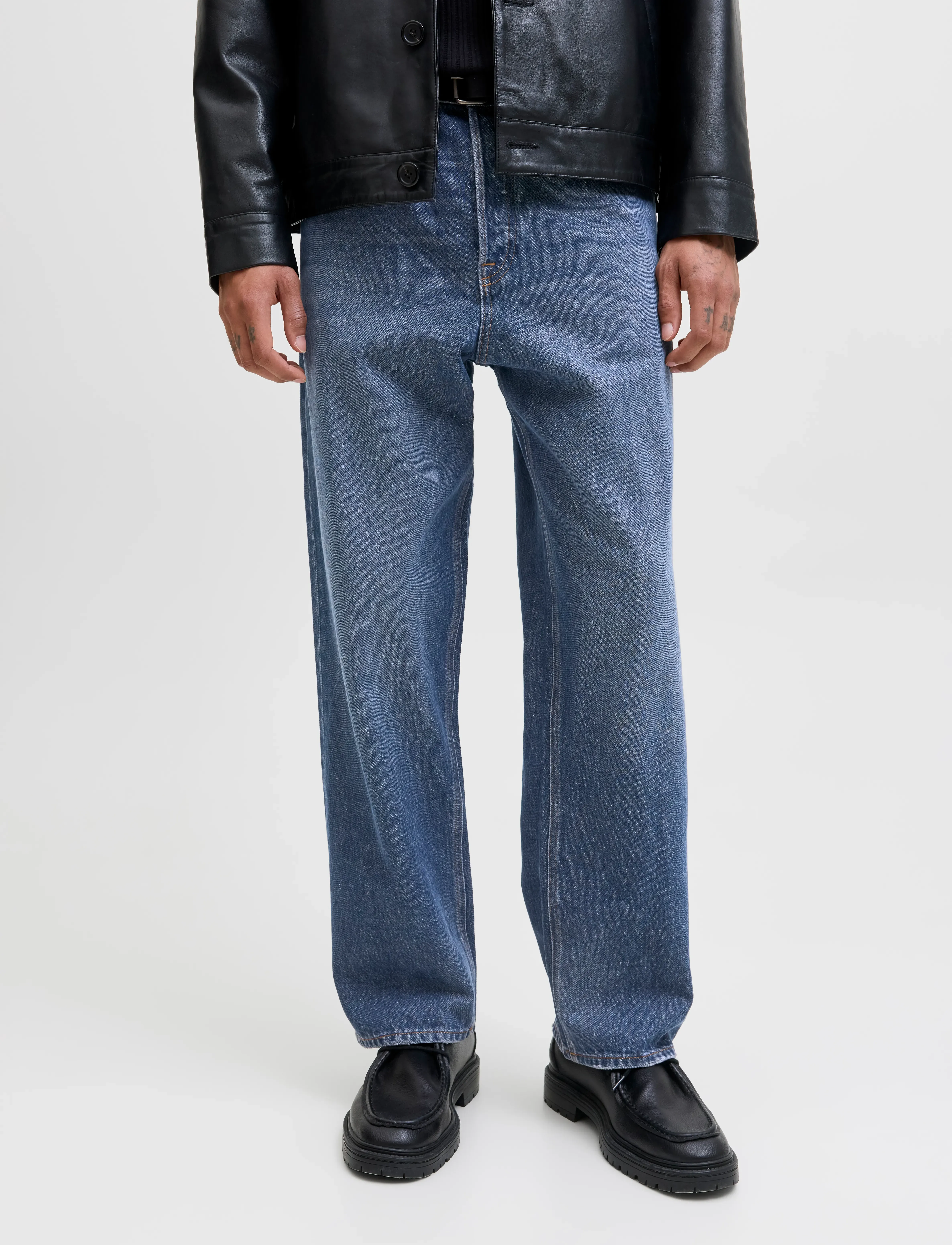 Jack & Jones JJIALEX JJORIGINAL SBD 881 NOOS - Jeans - BLUE DENIM / blue