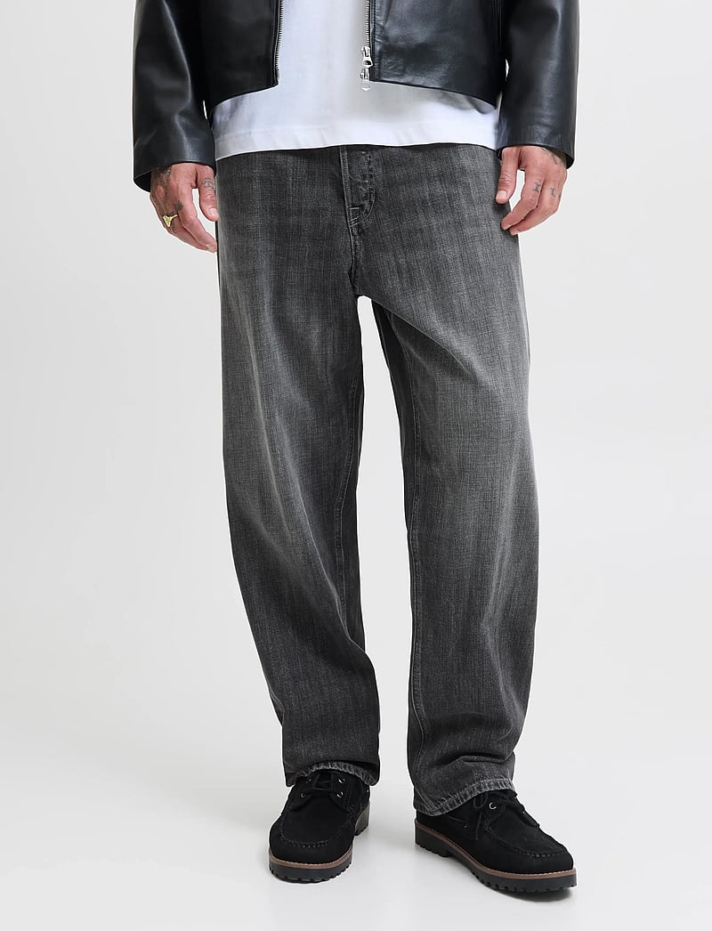 Jack & Jones - JJIALEX JJORIGINAL SBD 408 SN - loose jeans - black denim - 0