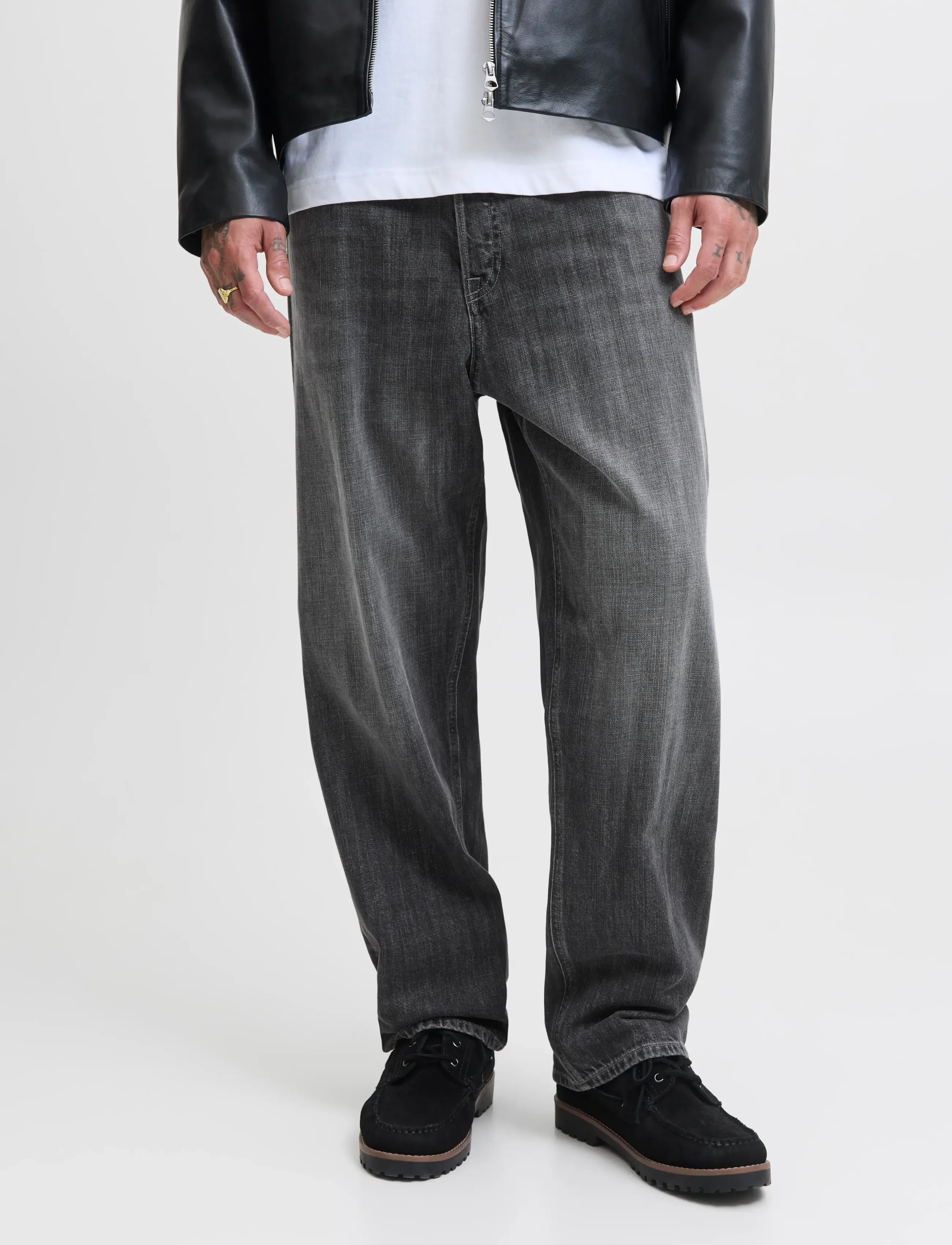 Jack & Jones JJIALEX JJORIGINAL SBD 408 SN - Kollektionen - BLACK DENIM / grey