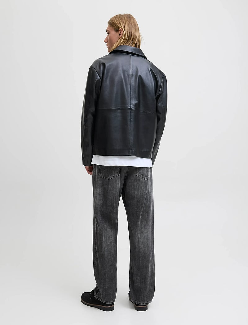 Jack & Jones - JJIALEX JJORIGINAL SBD 408 SN - loose jeans - black denim - 3