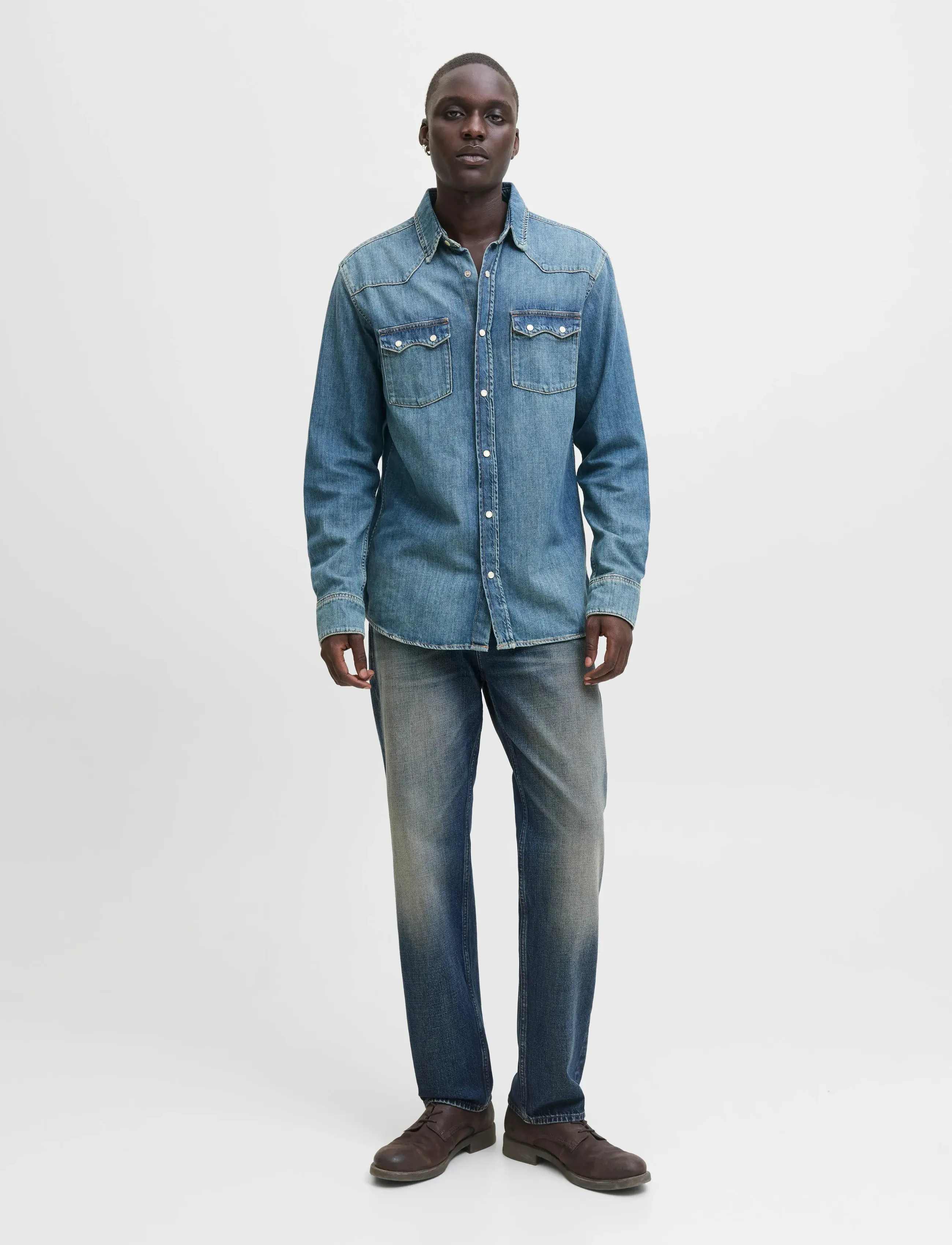 Jack & Jones JJICHRIS JJORIGINAL CB 620 NOOS - Tänavastiil - BLUE DENIM / blue