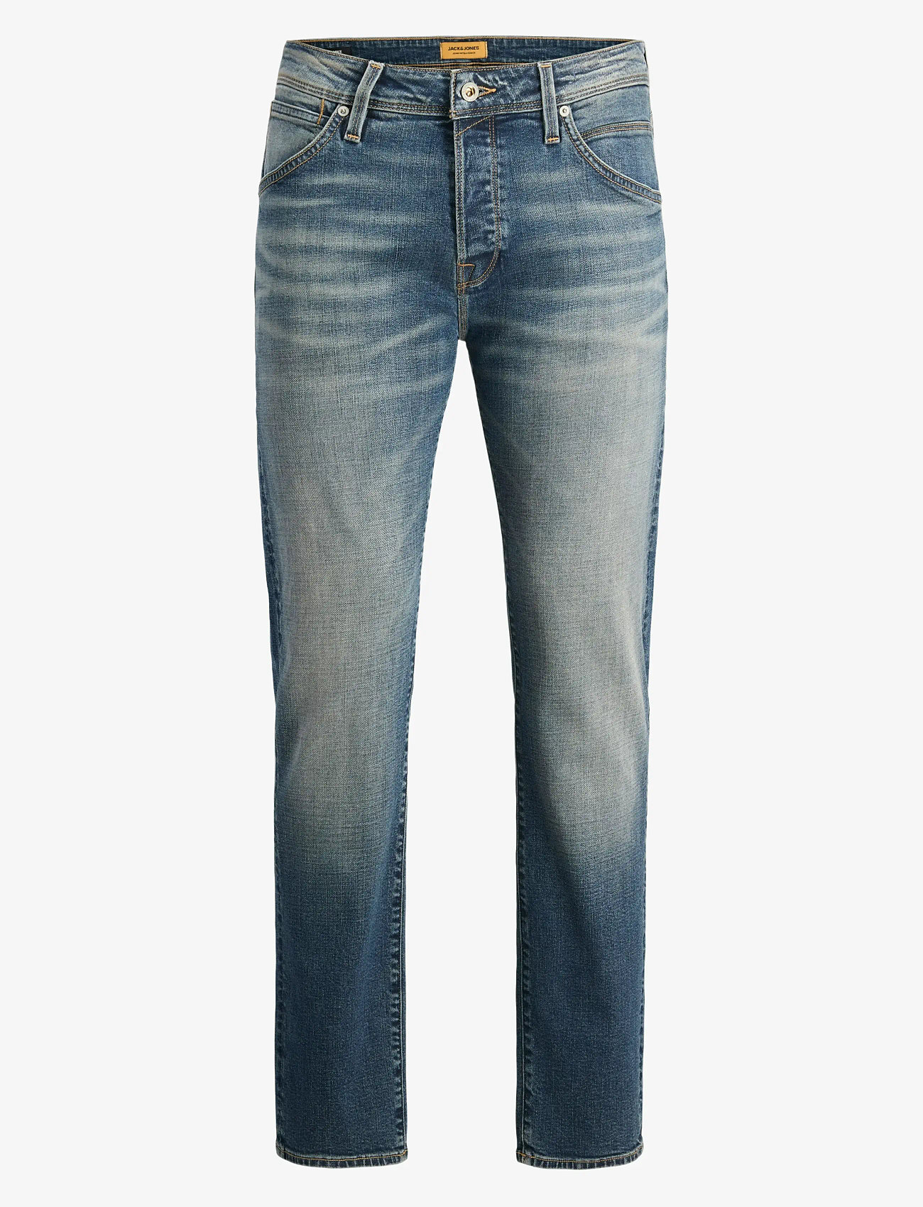 Jack & Jones - JJIMIKE JJFOX CB 082 - laisvo kirpimo džinsai - blue denim - 1