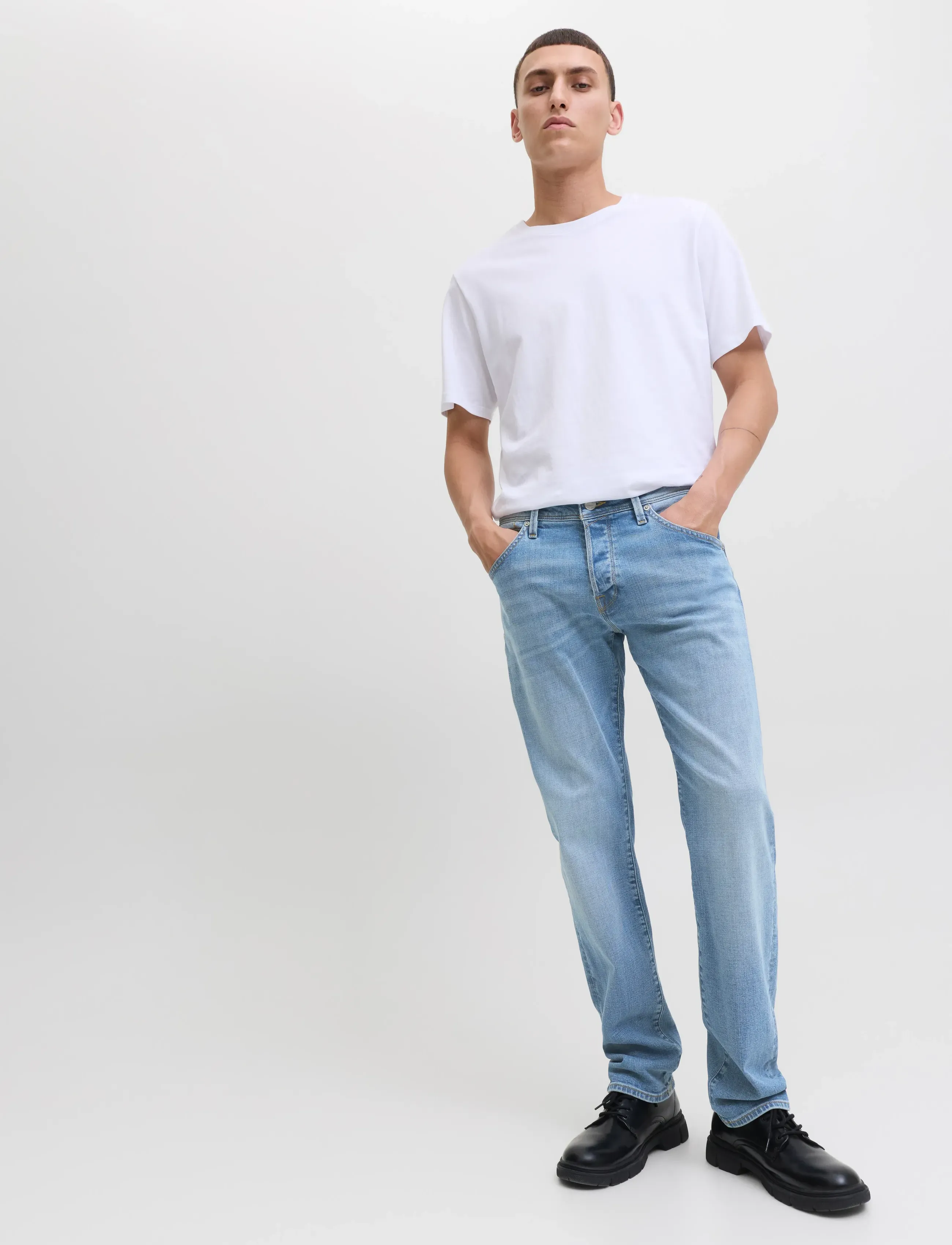 Jack & Jones JJIMIKE JJFOX CB 086 - Streetstyle - BLUE DENIM / blue