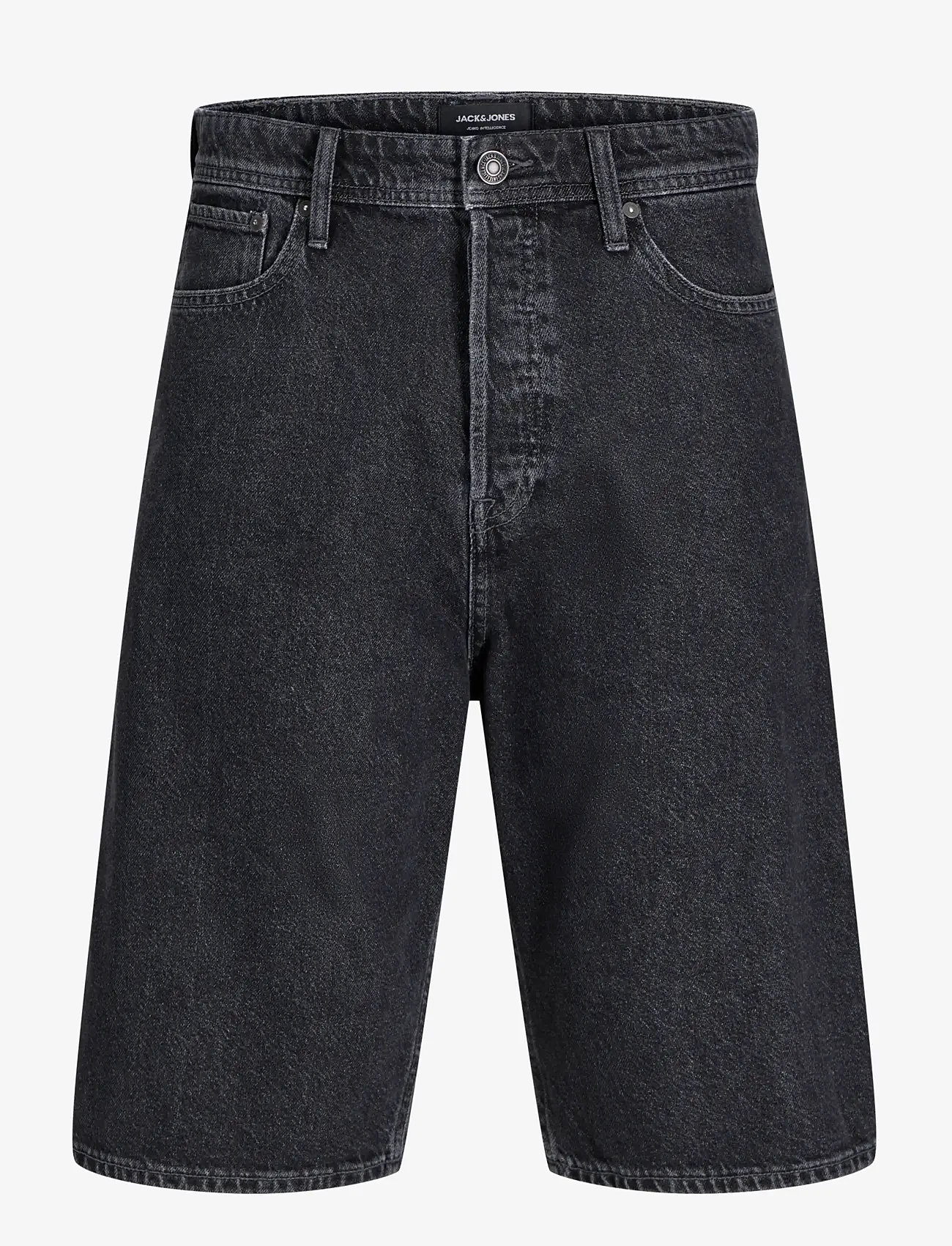 Jack & Jones - JJIRON JJORIGINAL SHORTS SQ 730 SN - jorts - black denim - 1