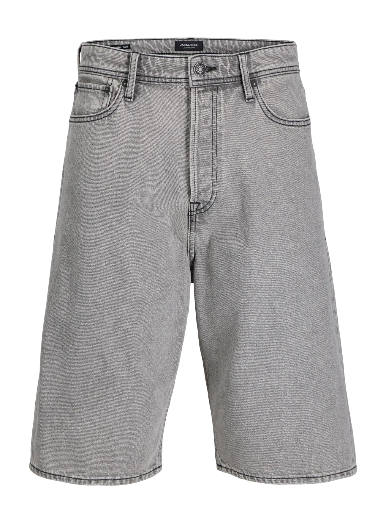 Jack & Jones JJIRON JJORIGINAL SHORTS SQ 730 SN - Shorts - GREY DENIM / grey