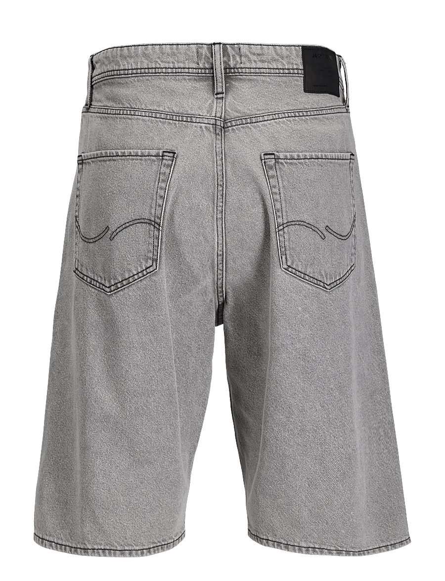 Jack & Jones - JJIRON JJORIGINAL SHORTS SQ 730 SN - jorts - grey denim - 2