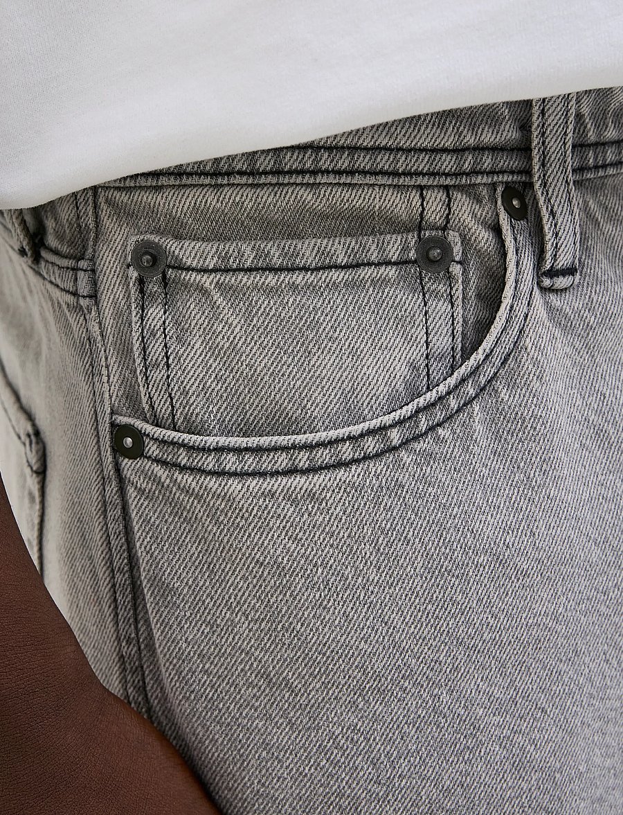 Jack & Jones - JJIRON JJORIGINAL SHORTS SQ 730 SN - jorts - grey denim - 5
