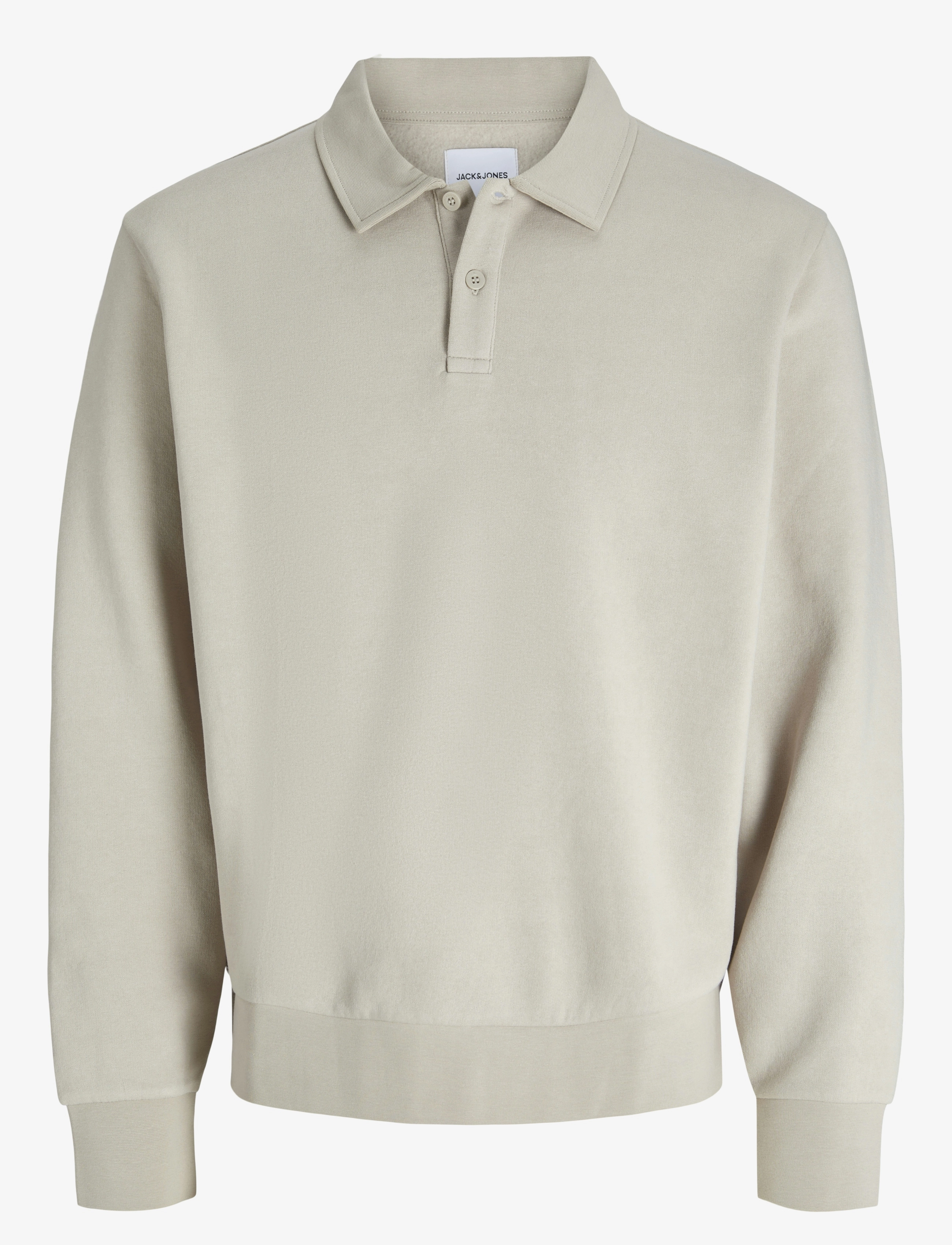 JACK & JONES Jjebradley Sweat Polo Noos Beige - XXL - Herren