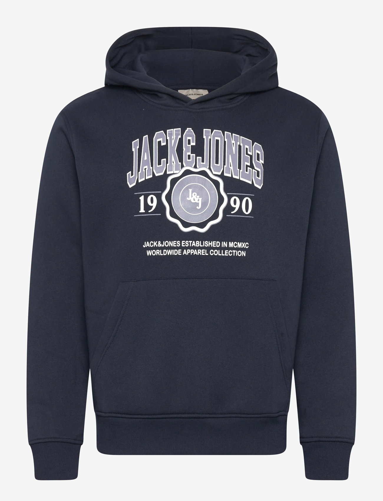 Jack & Jones - JJMAKO SWEAT HOOD - hoodies - sky captain - 0