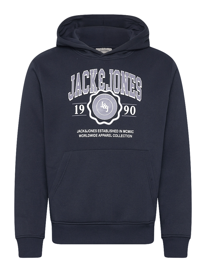 Jack & Jones - JJMAKO SWEAT HOOD - kapuutsiga dressipluusid - sky captain - 0