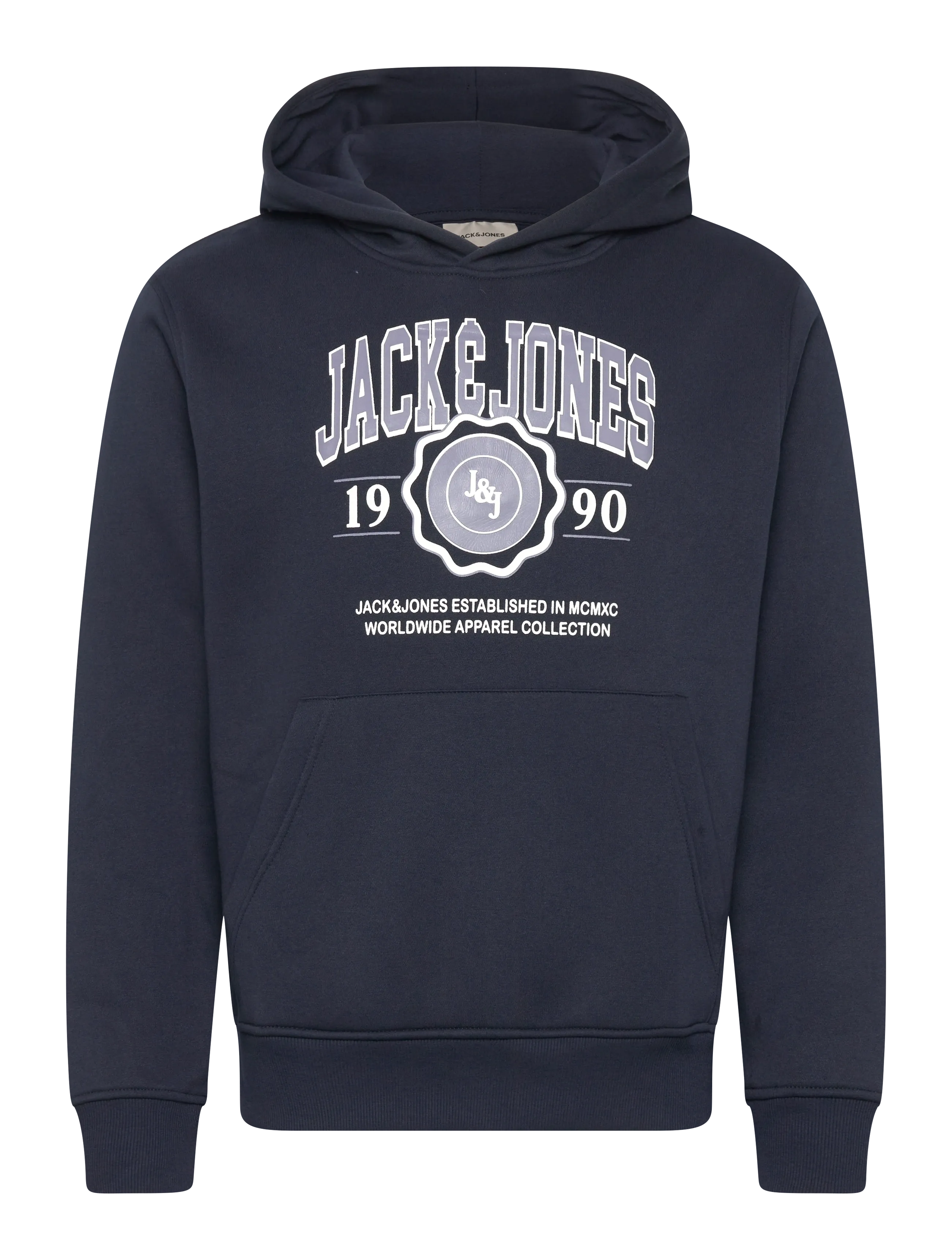 Jack & Jones JJMAKO SWEAT HOOD - Kapuzenpullover - SKY CAPTAIN / navy
