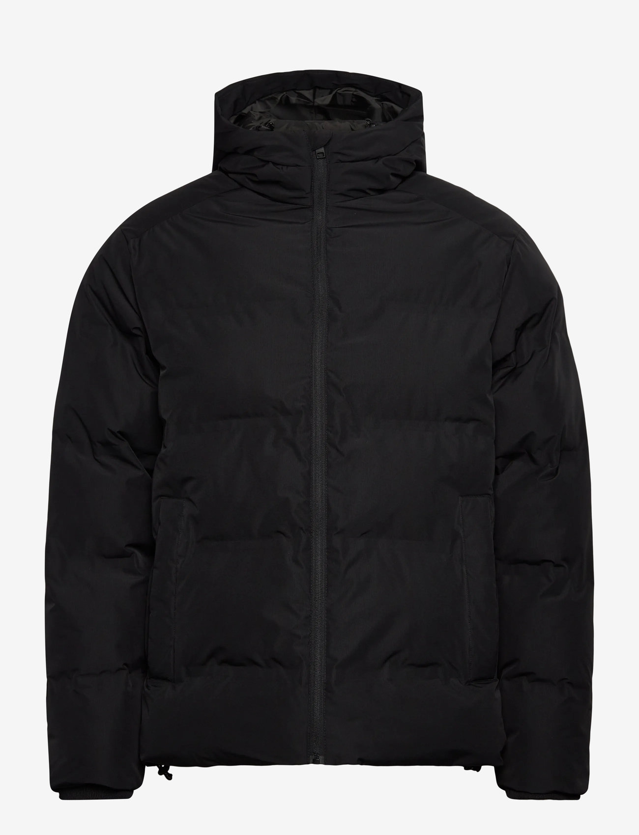 Jack & Jones - JJESOHO PUFFER HOOD SN - daunenjacken - black - 1