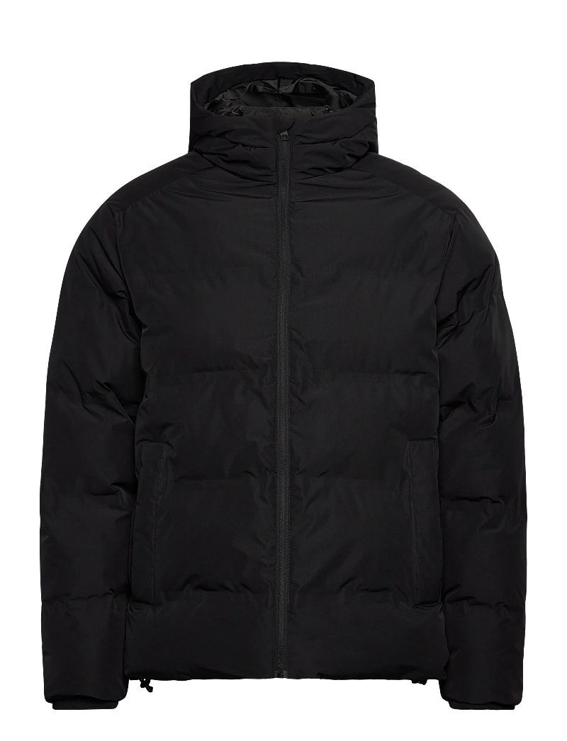 Jack & Jones - JJESOHO PUFFER HOOD SN - daunenjacken - black - 1