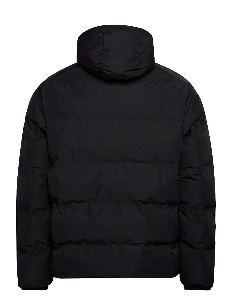 Jack & Jones - JJESOHO PUFFER HOOD SN - daunenjacken - black - 2