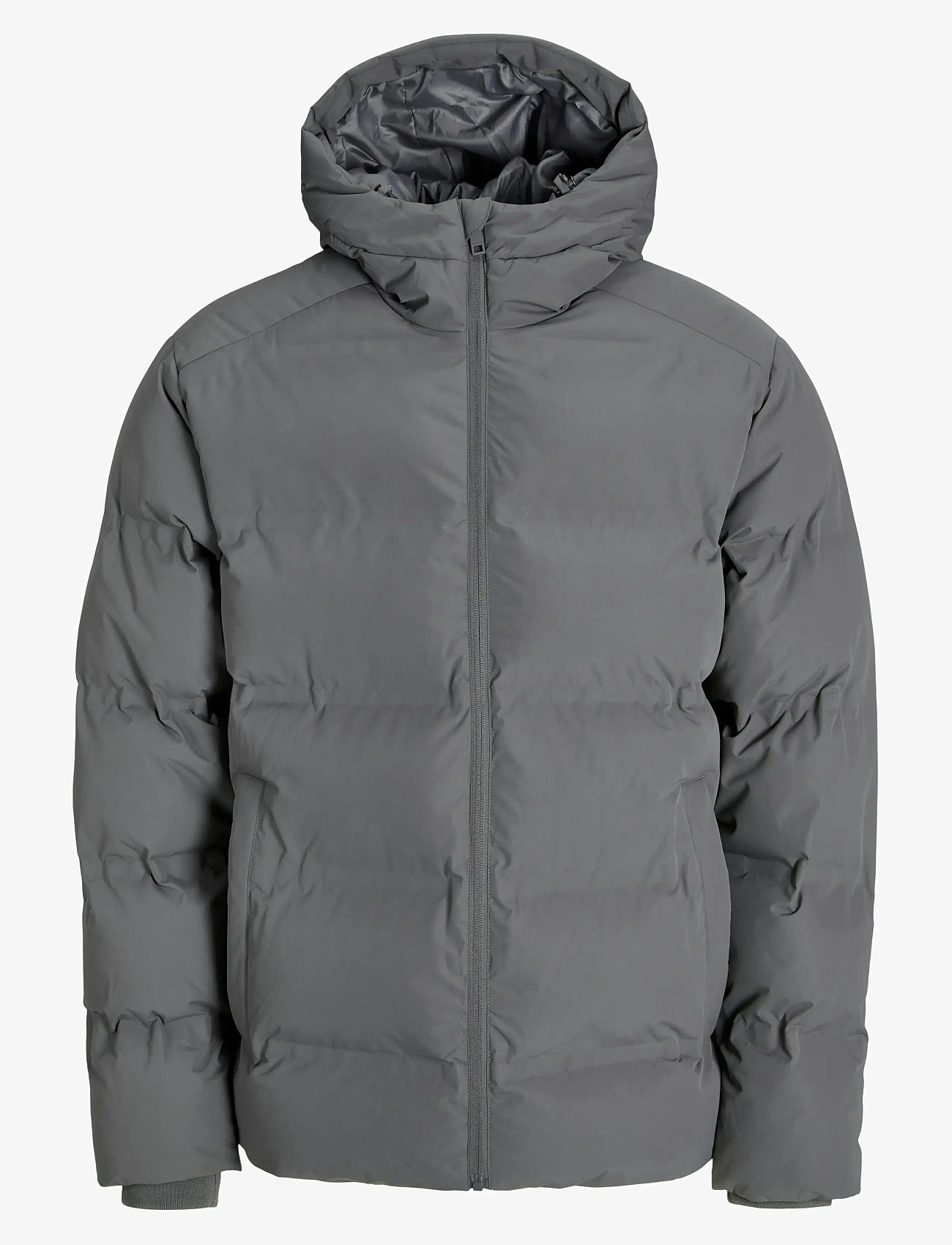 Jack & Jones - JJESOHO PUFFER HOOD SN - winterjacken - castlerock - 0