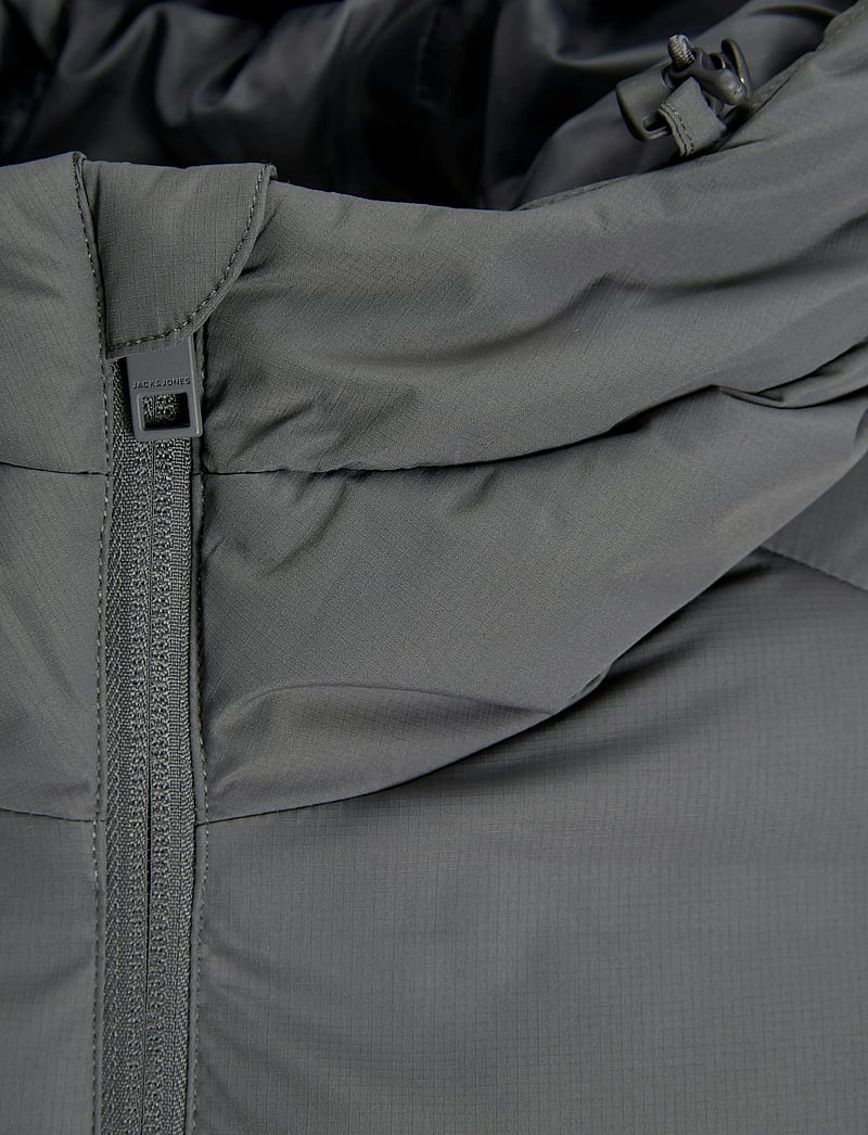 Jack & Jones - JJESOHO PUFFER HOOD SN - winterjacken - castlerock - 1