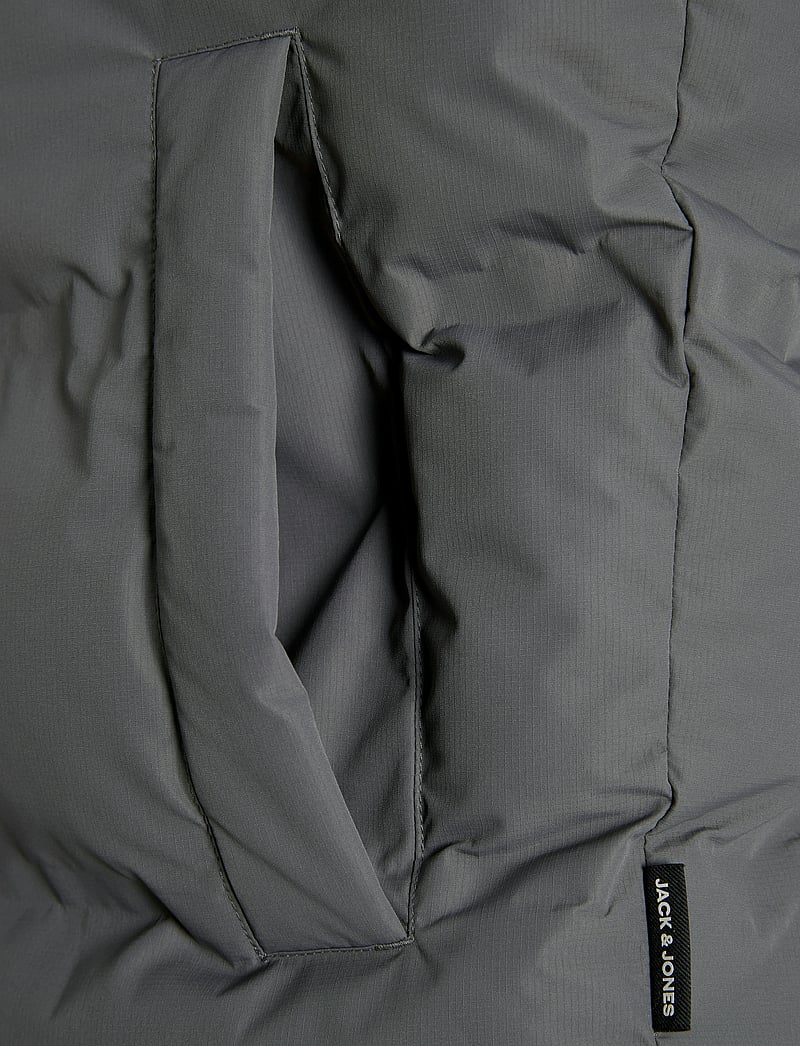 Jack & Jones - JJESOHO PUFFER HOOD SN - winterjacken - castlerock - 2