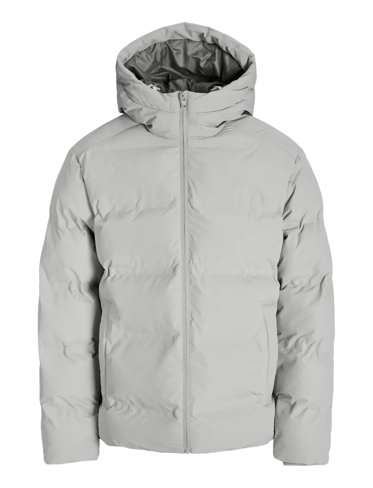 Jack & Jones JJESOHO PUFFER HOOD SN - Kleidung - DOVE / grey