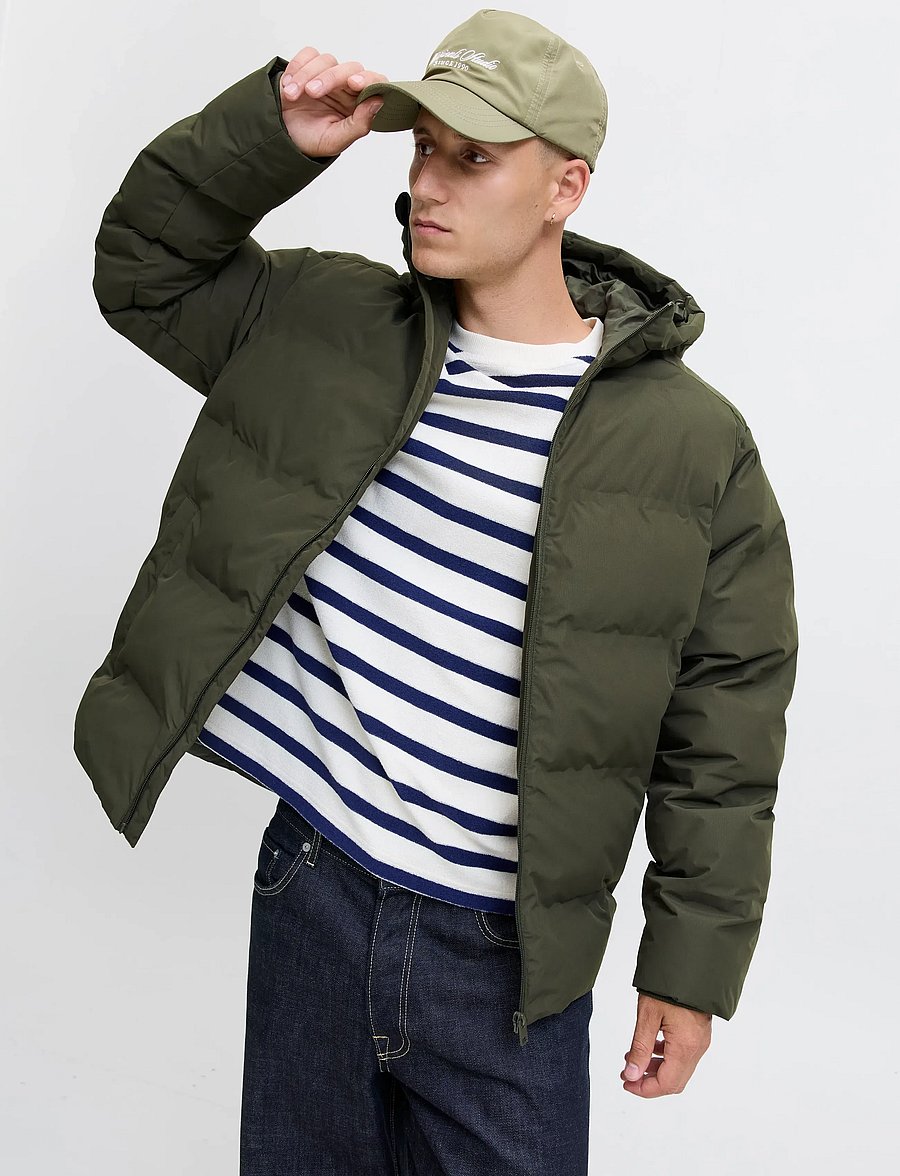 Jack & Jones - JJESOHO PUFFER HOOD SN - donsjassen - rosin - 3