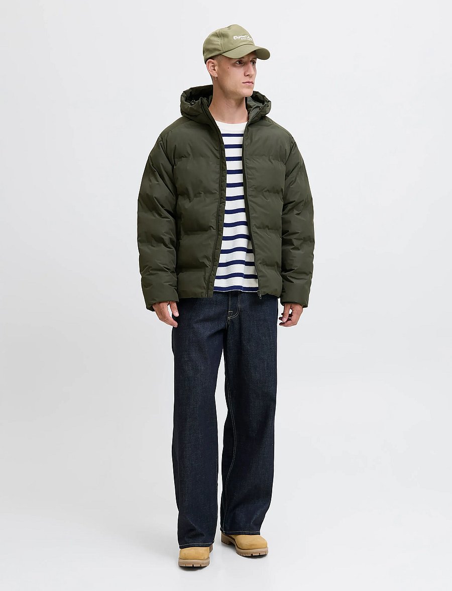 Jack & Jones - JJESOHO PUFFER HOOD SN - donsjassen - rosin - 4