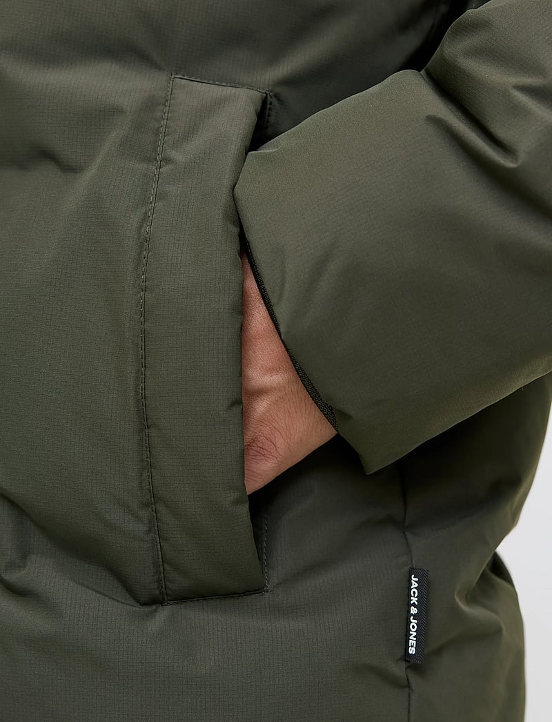 Jack & Jones - JJESOHO PUFFER HOOD SN - daunenjacken - rosin - 5