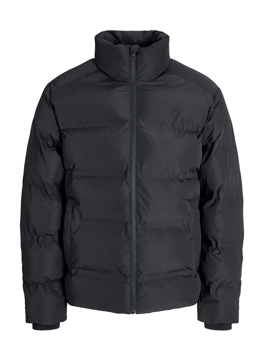 Jack & Jones - JJESOHO PUFFER COLLAR SN - daunenjacken - black - 1