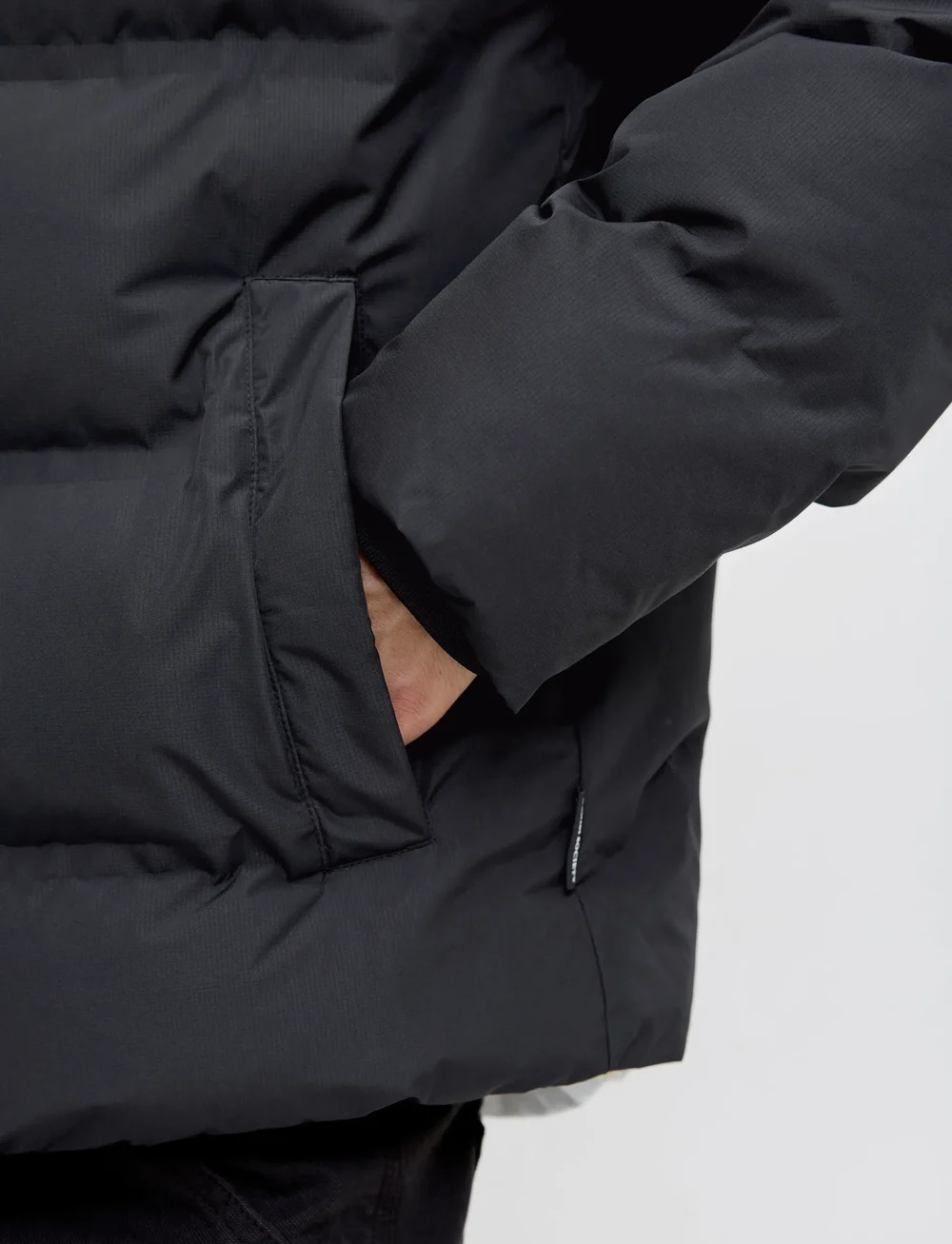 Jack & Jones - JJESOHO PUFFER COLLAR SN - talvejoped - black - 4