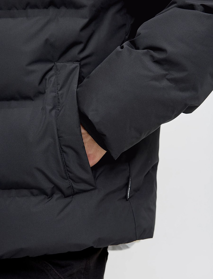 Jack & Jones - JJESOHO PUFFER COLLAR SN - daunenjacken - black - 4