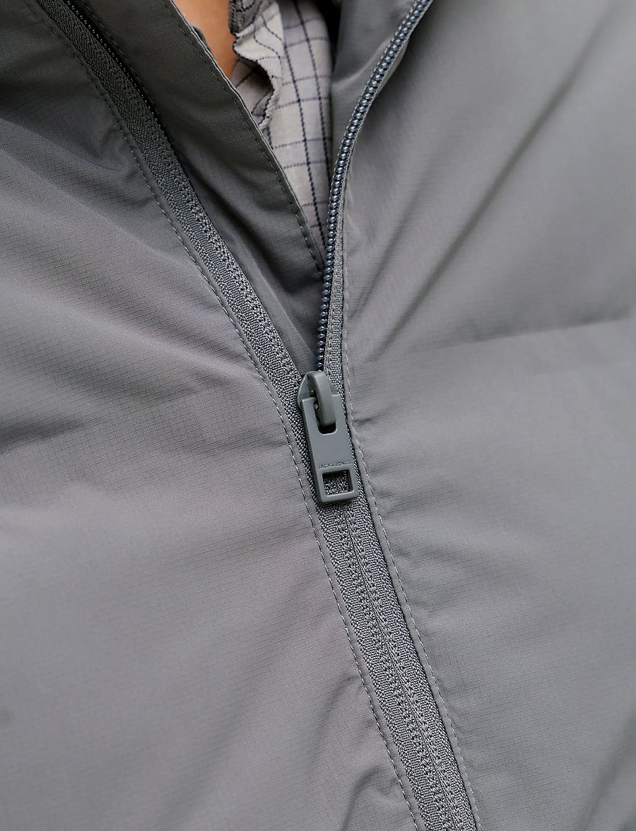 Jack & Jones - JJESOHO PUFFER COLLAR SN - daunenjacken - castlerock - 5