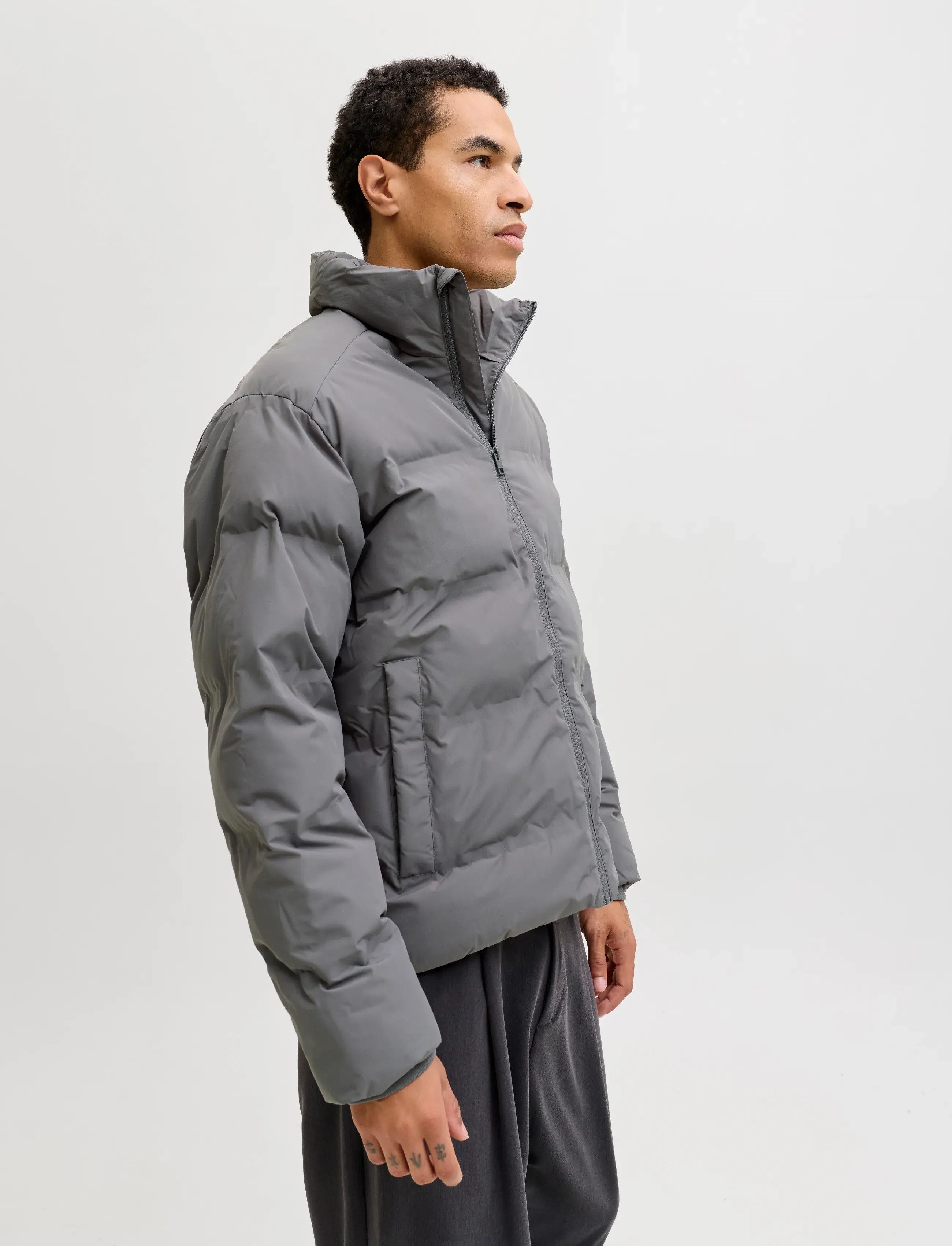 JACK & JONES Jjesoho Puffer Collar Sn dunjackor herr – bild 5