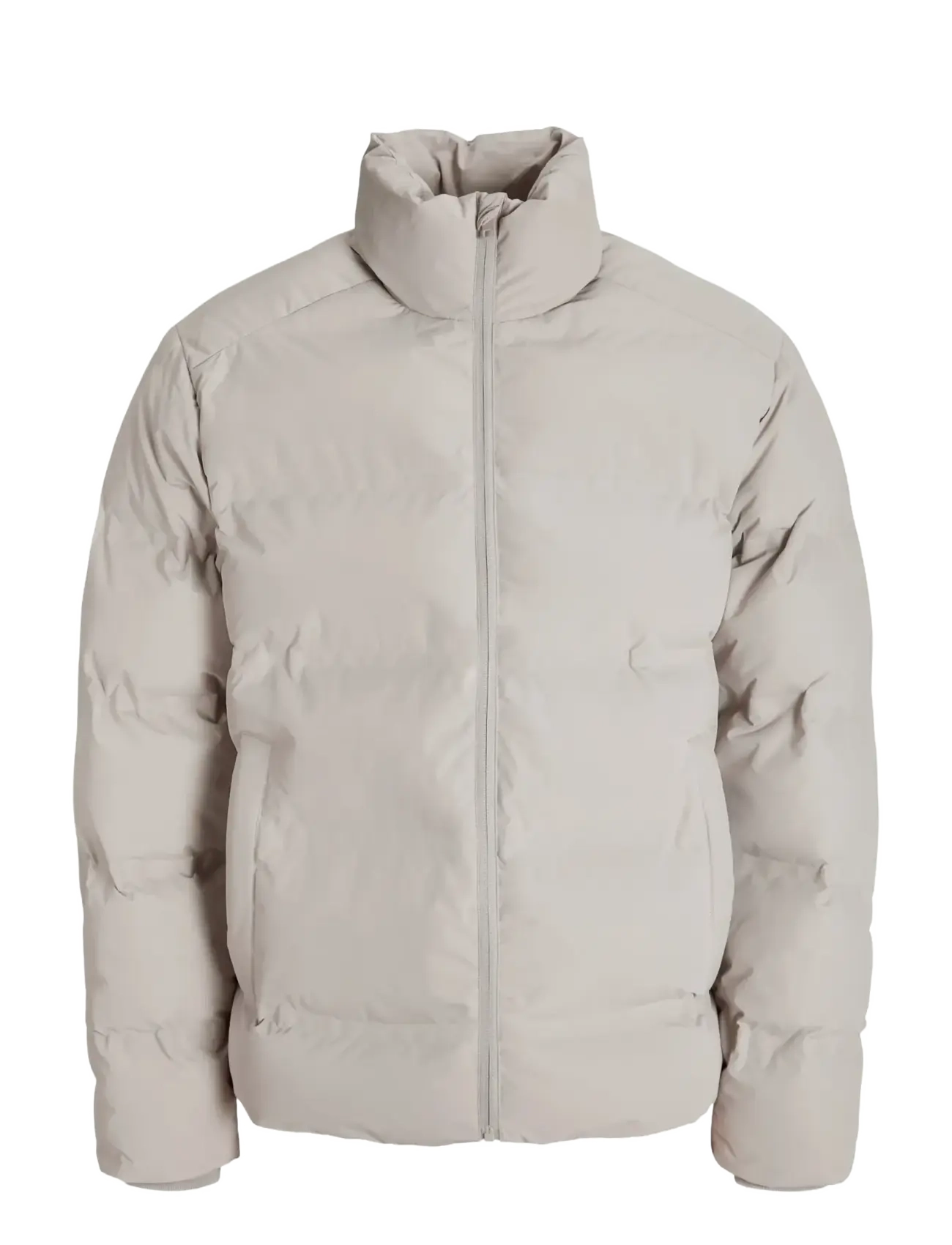 Jack & Jones JJESOHO PUFFER COLLAR SN - Jackets & Coats - DOVE / cream