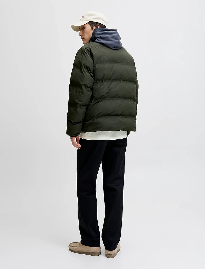 Jack & Jones - JJESOHO PUFFER COLLAR SN - dunjackor - rosin - 2