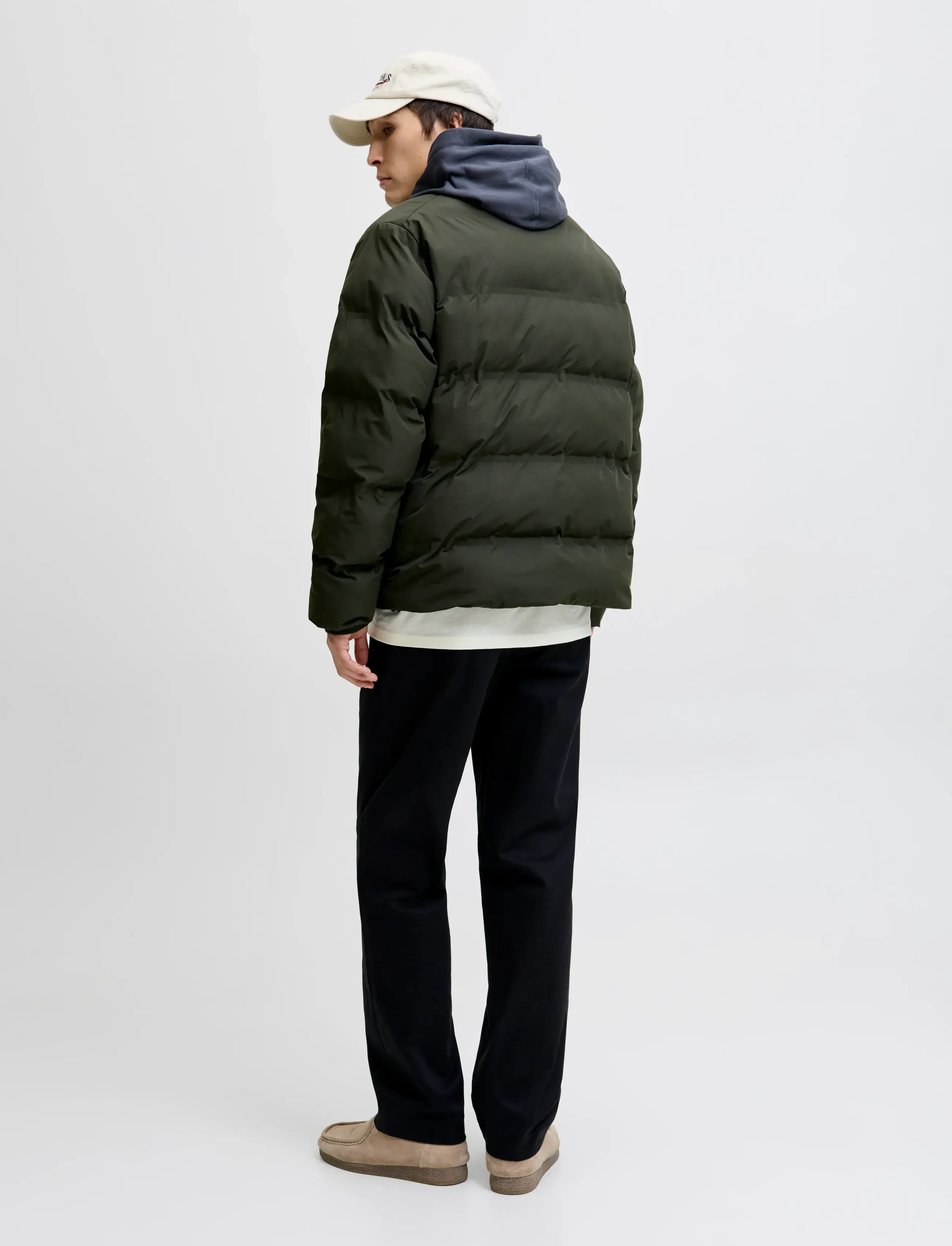 Jack & Jones - JJESOHO PUFFER COLLAR SN - jacken - rosin - 2
