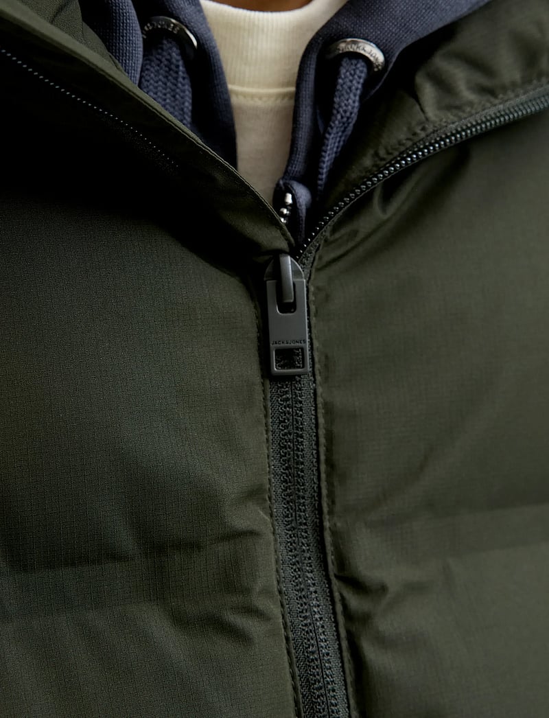 Jack & Jones - JJESOHO PUFFER COLLAR SN - dunjackor - rosin - 3