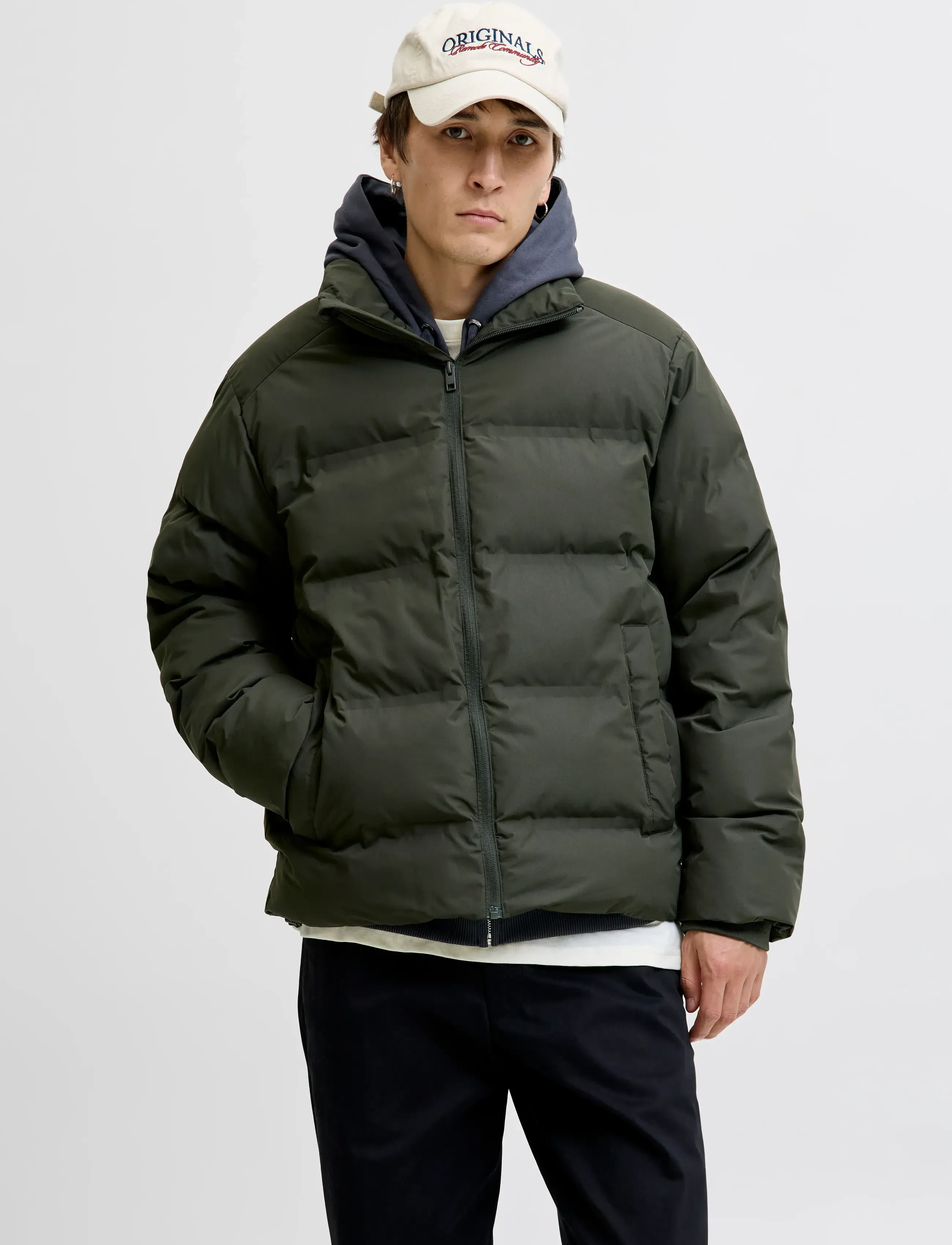 Jack & Jones - JJESOHO PUFFER COLLAR SN - jacken - rosin - 4
