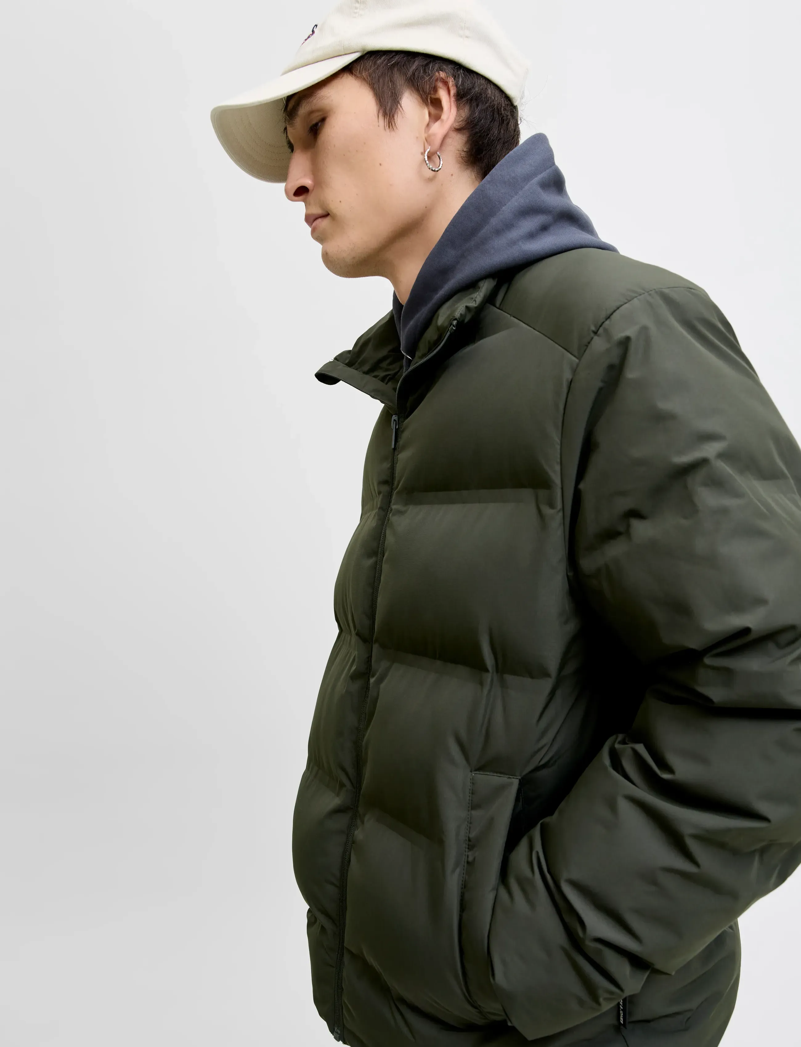 Jack & Jones - JJESOHO PUFFER COLLAR SN - jacken - rosin - 5