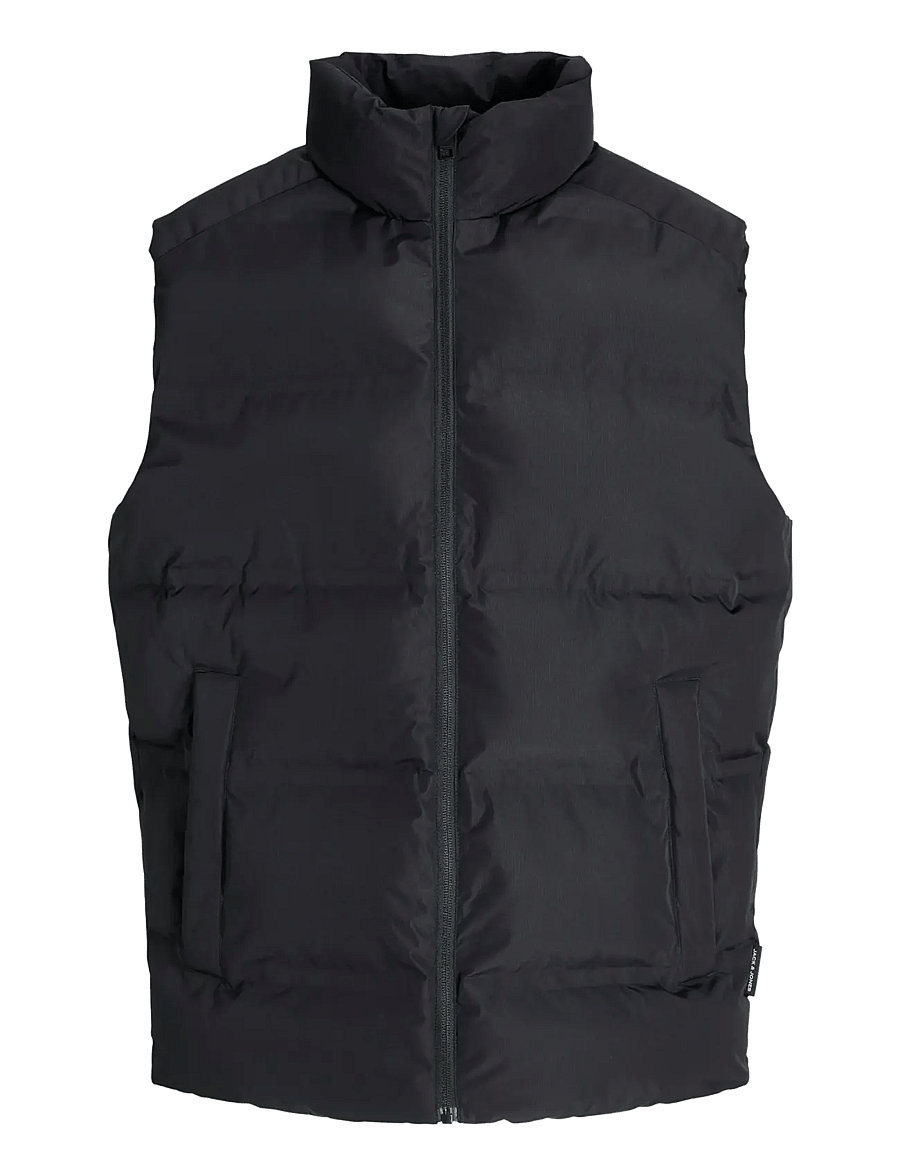 Jack & Jones - JJESOHO BODYWARMER COLLAR SN - westen - black - 1