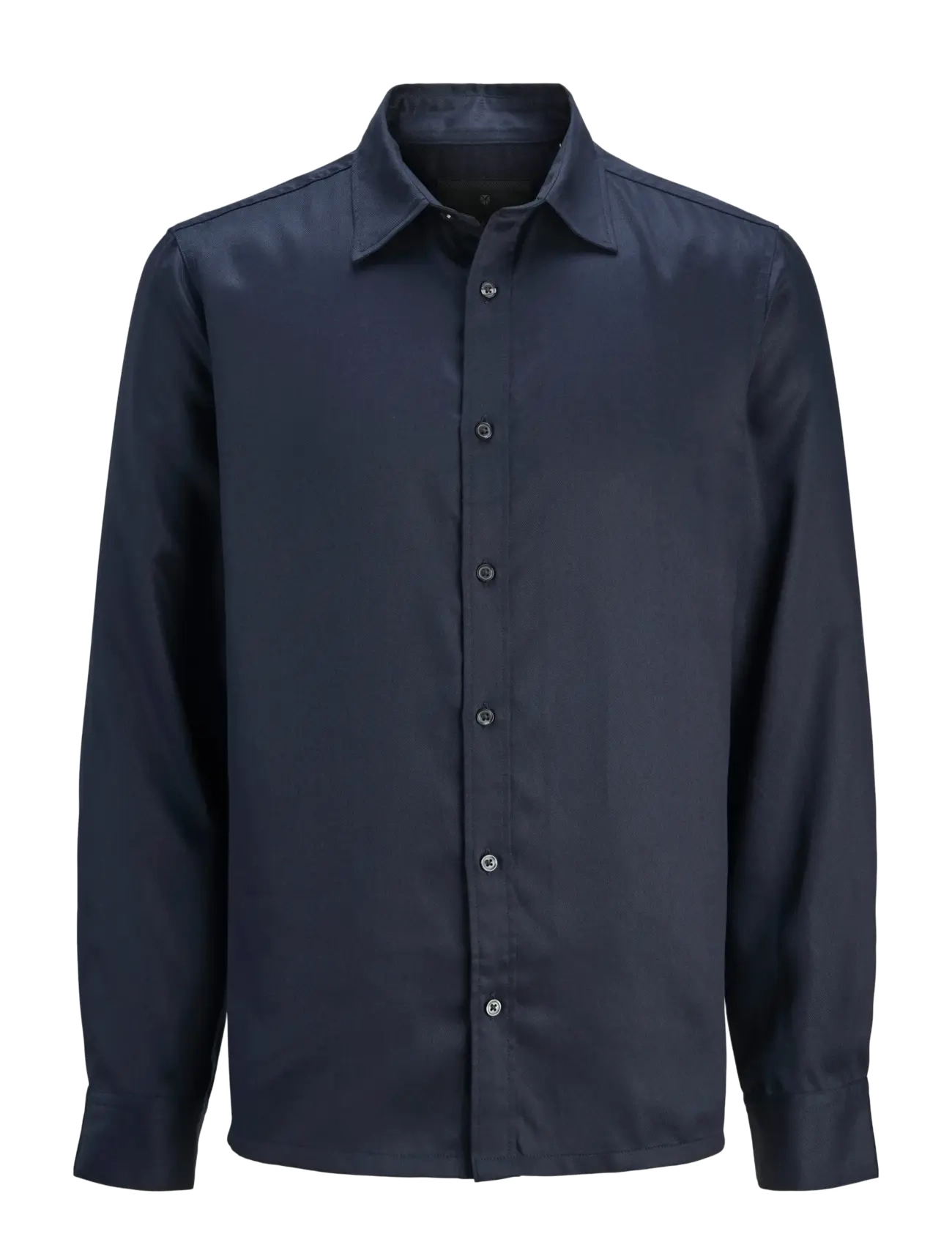 JACK & JONES Jprblamilo L/S Shirt Styd Aw24 Navy - L - Herren