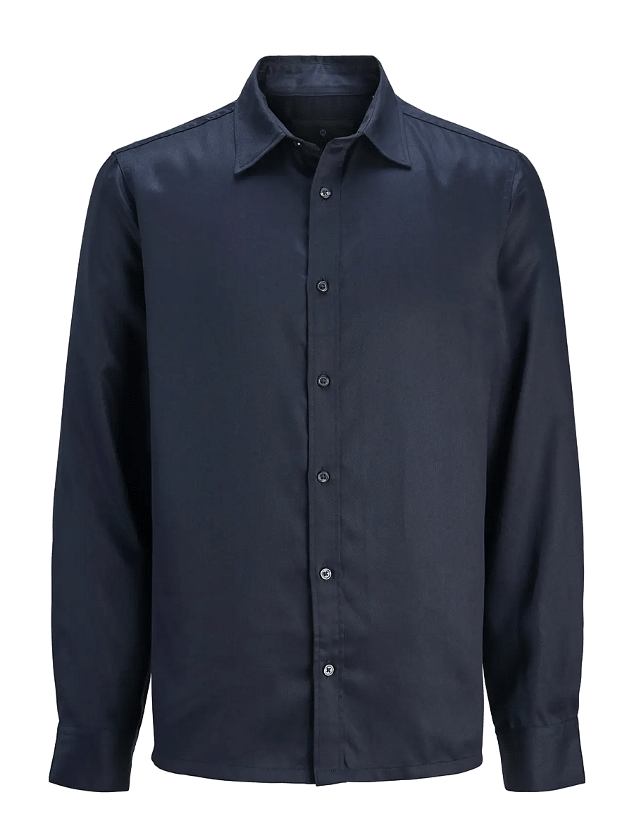 Jack & Jones - JPRBLAMILO L/S SHIRT STYD AW24 - vabaajasärgid - night sky - 0